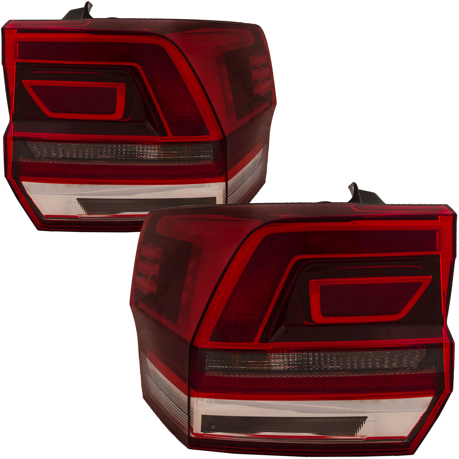Tail Light Set For 18-20 Volkswagen Atlas; CAPA Certified