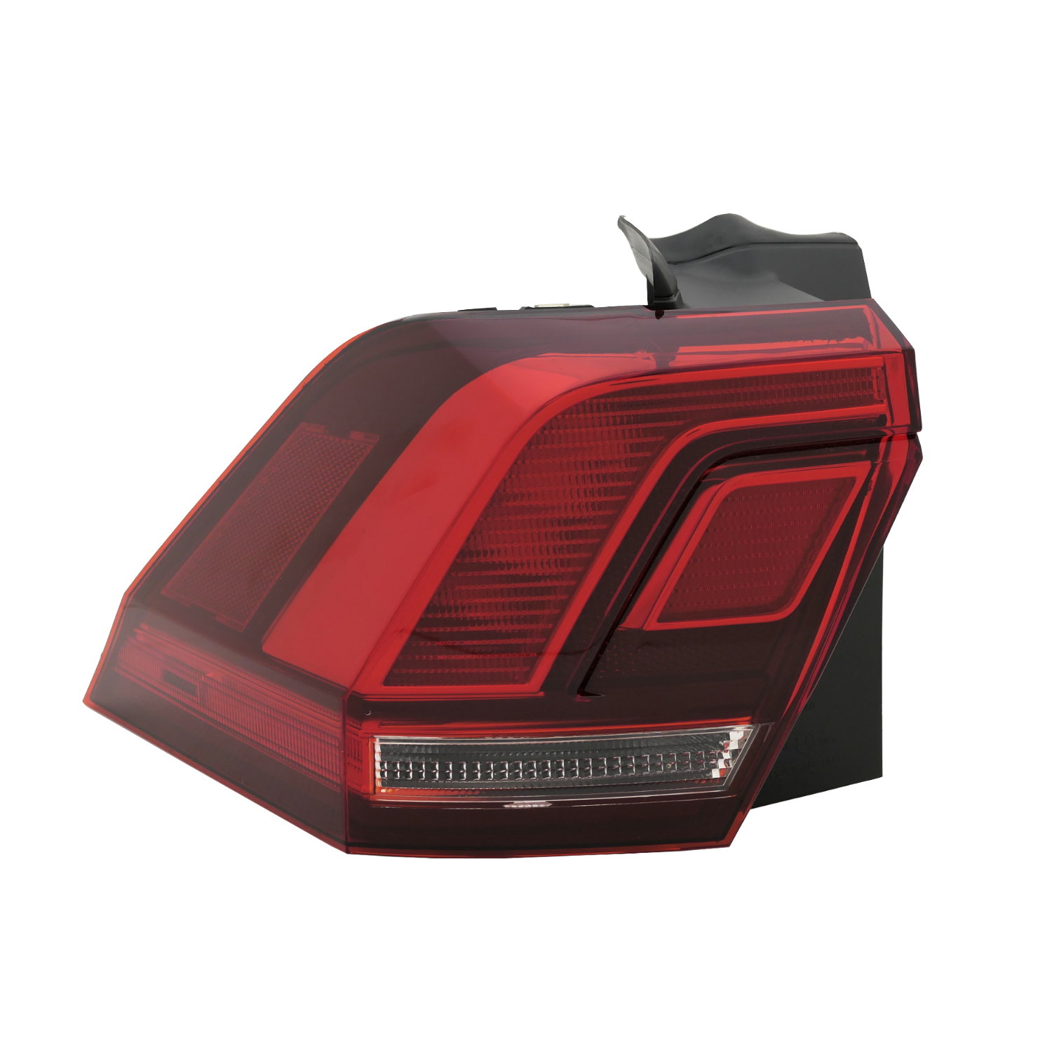 Left Driver Side Tail Light For 18-24 Volkswagen Tiguan; CAPA Certified