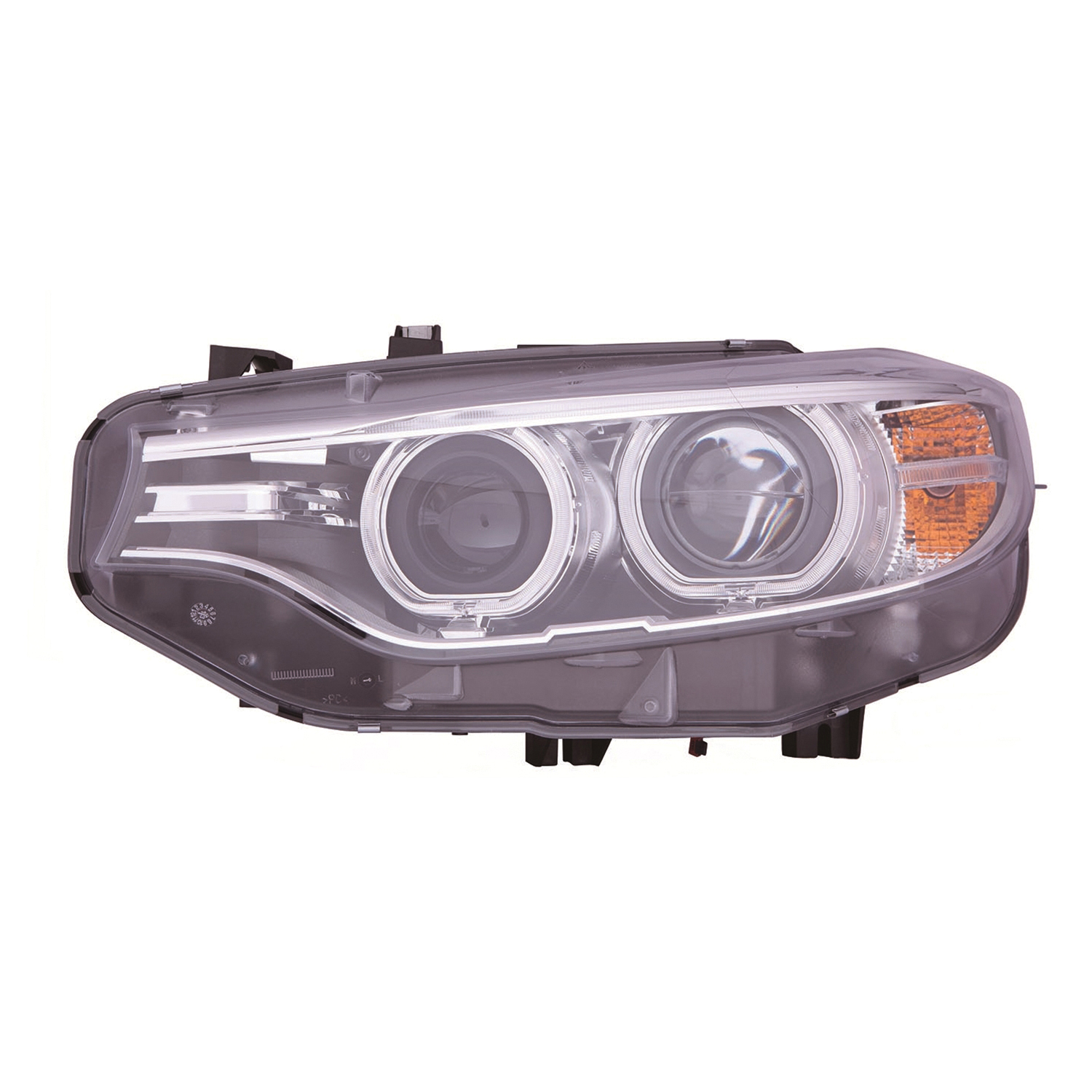 Left Driver Side Headlight For 2014-2020 BMW; CAPA Certified