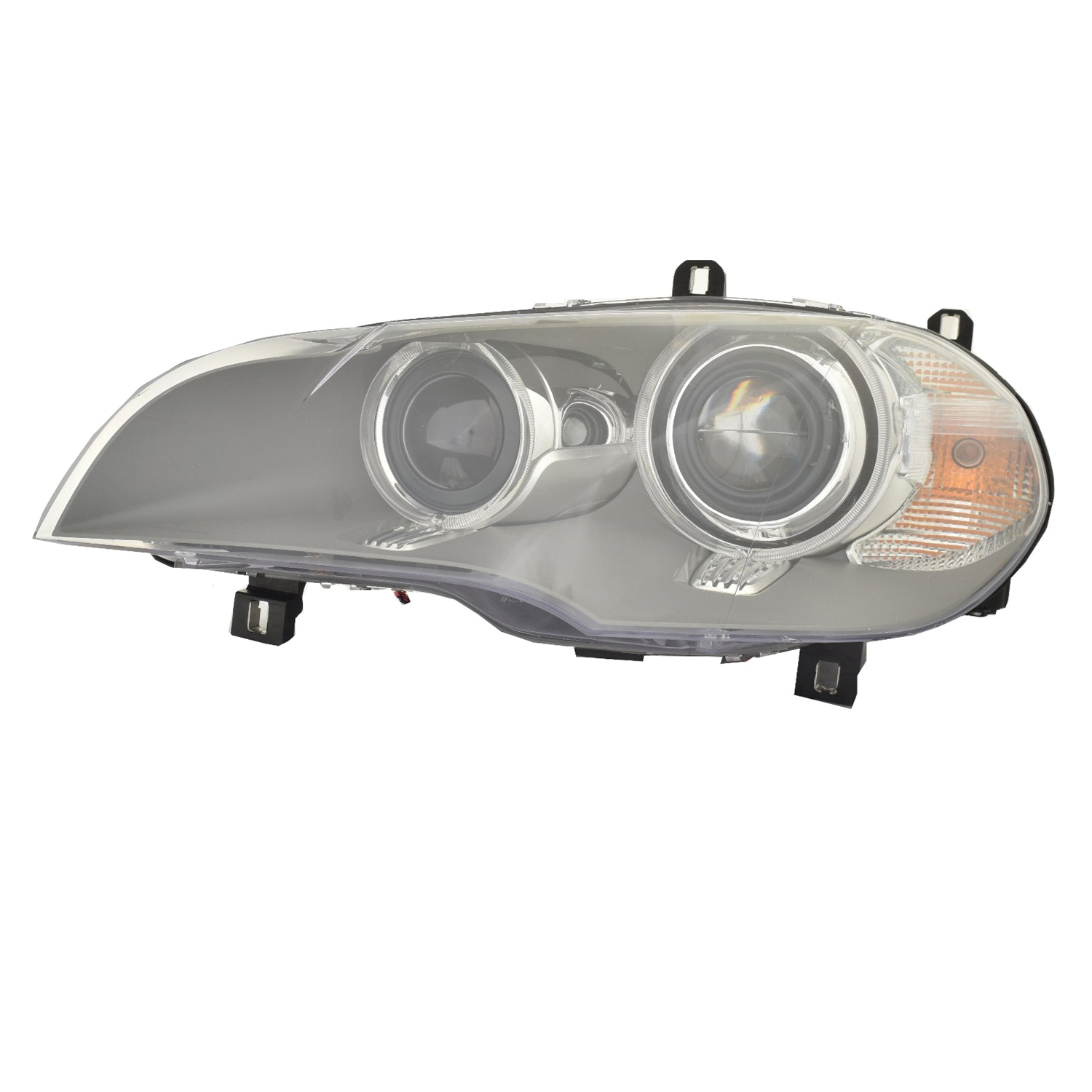 Left Driver Side Headlight For 11-13 BMW X5; CAPA Certified