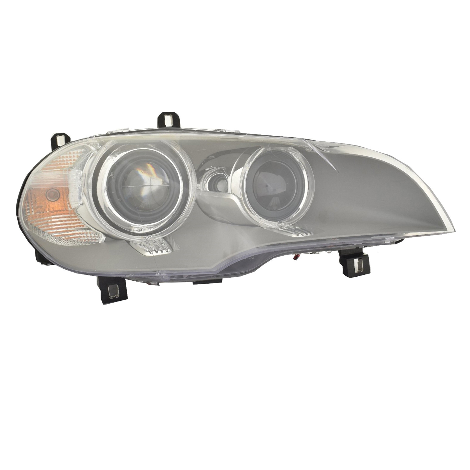 Right Passenger Side Headlight For 11-13 BMW X5; CAPA Certified