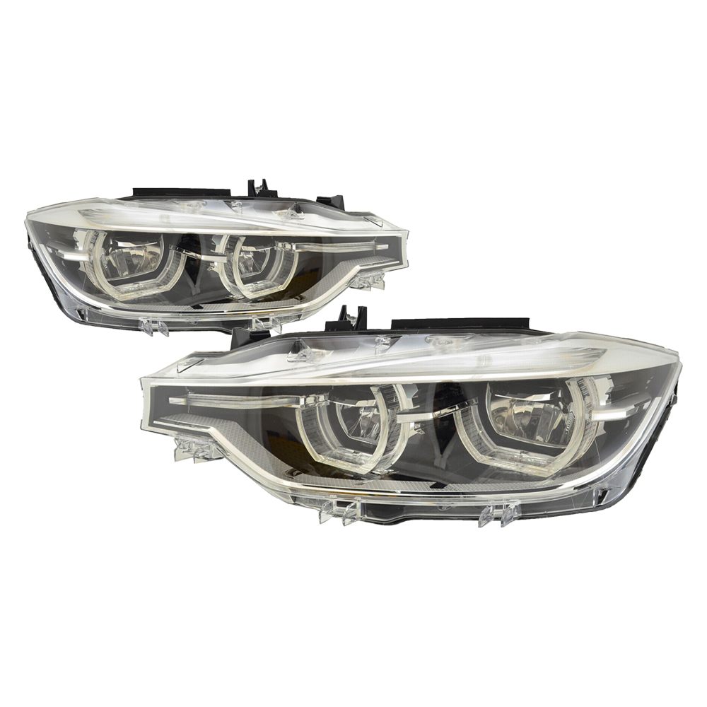 Headlight Set For 2016-2018 BMW; CAPA Certified