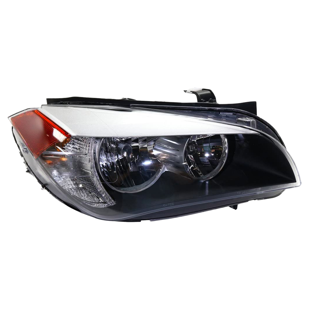 Right Passenger Side Headlight For 13-15 BMW X1; CAPA Certified