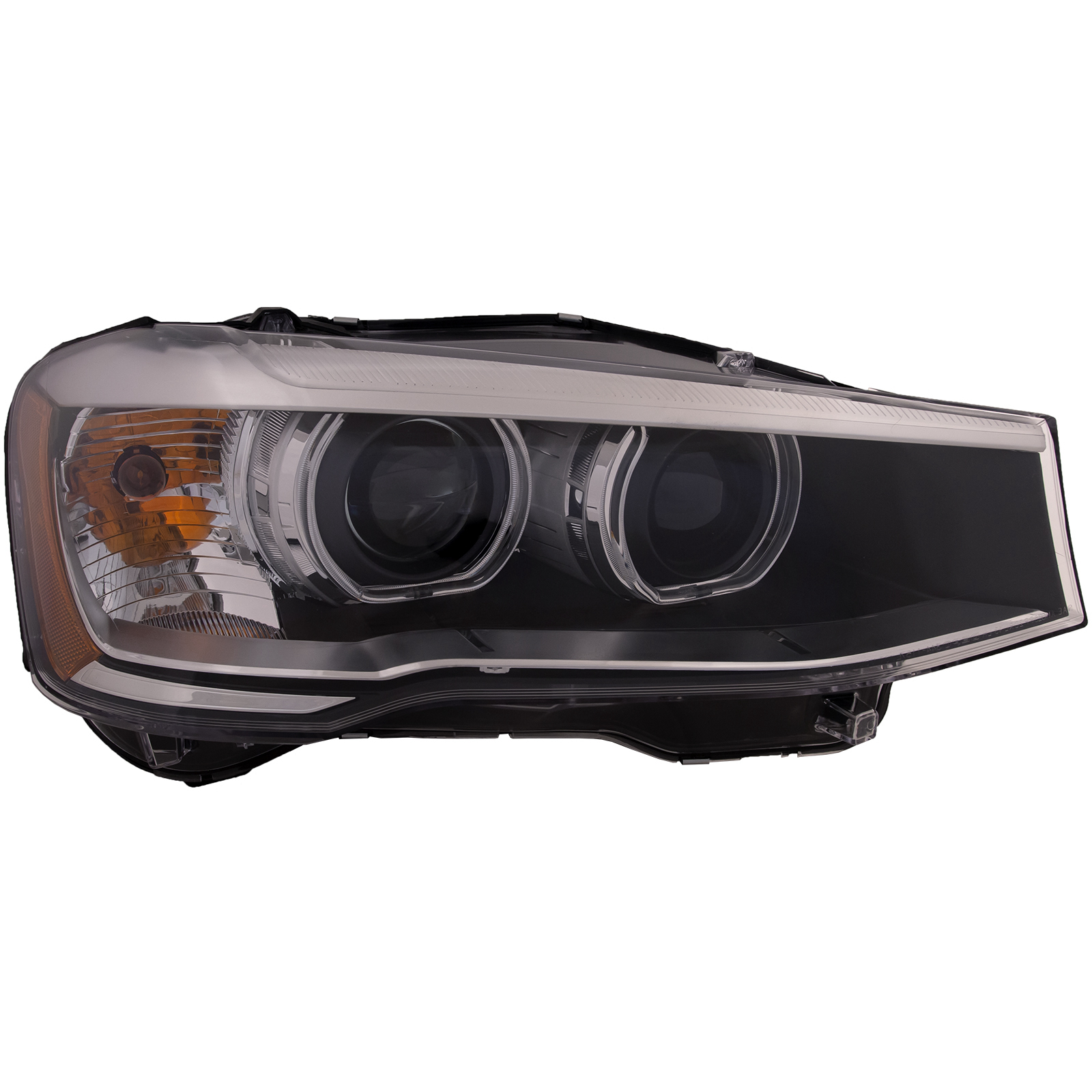 Right Passenger Side Headlight For 15-17 BMW X3, 15-18 BMW X4; CAPA Certified