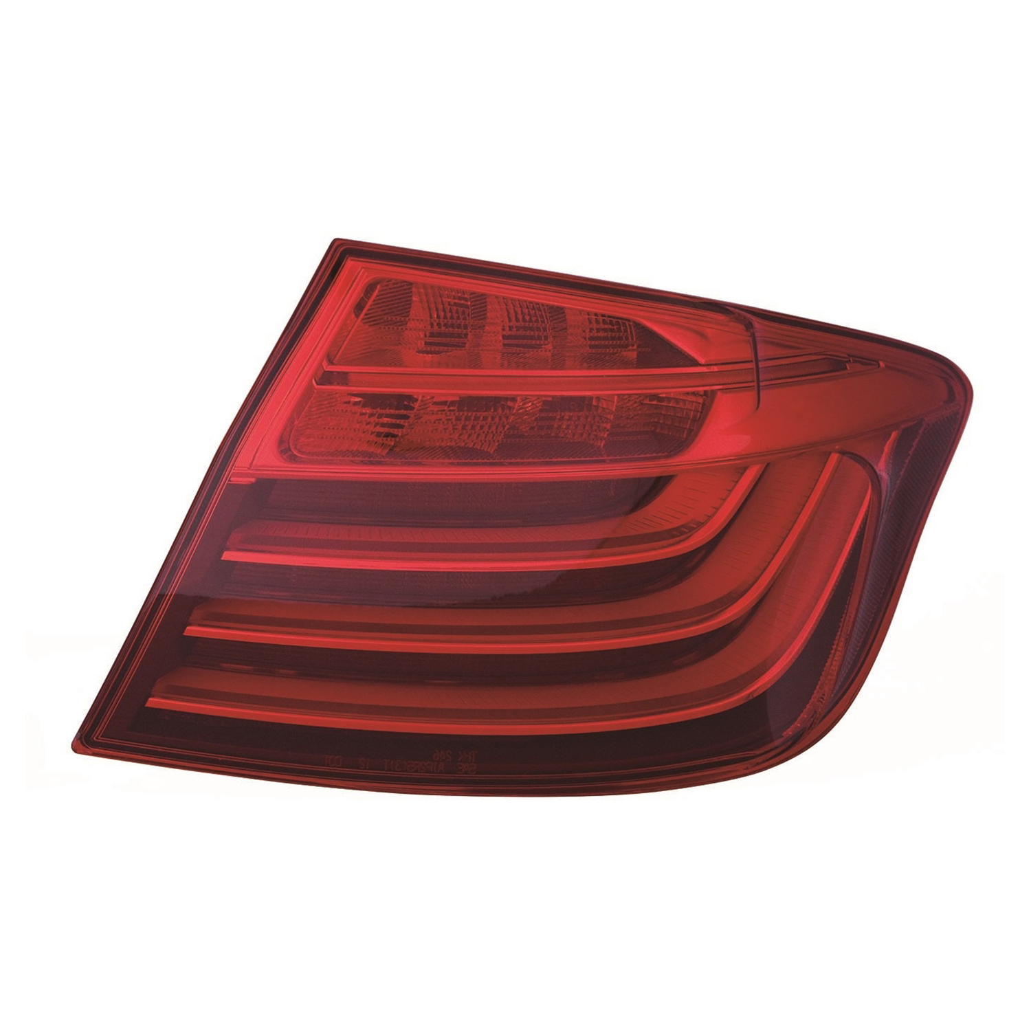 Right Passenger Side Tail Light For 2014-2016 BMW; CAPA Certified