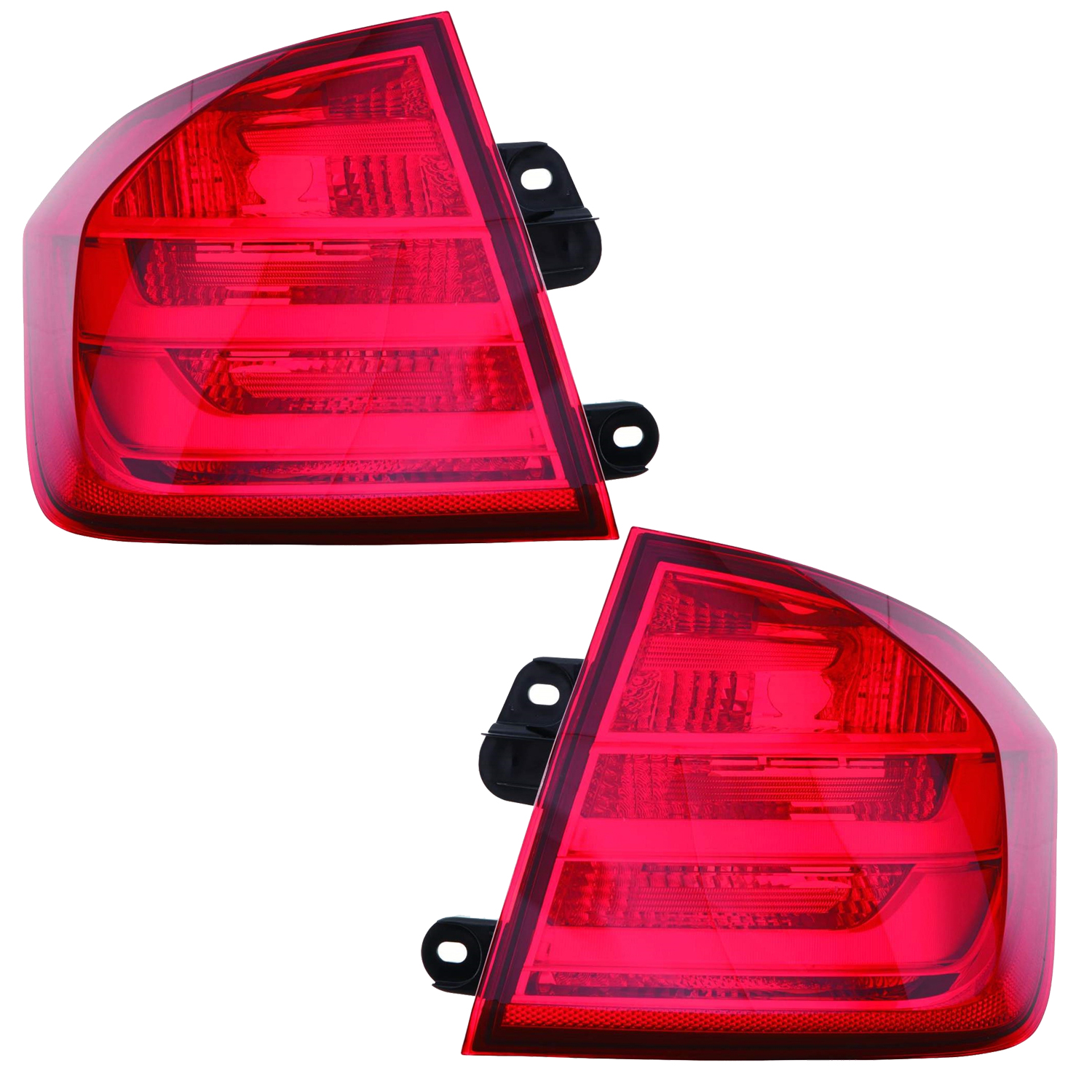 Tail Light Set For 12-15 BMW 328i, 12-15 BMW 335i; CAPA Certified