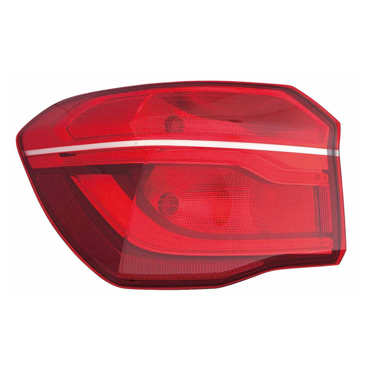 Left Driver Side Tail Light For 16-18 BMW X1; CAPA Certified
