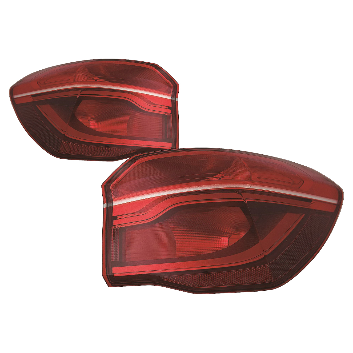 Tail Light Set For 16-22 BMW X1; CAPA Certified