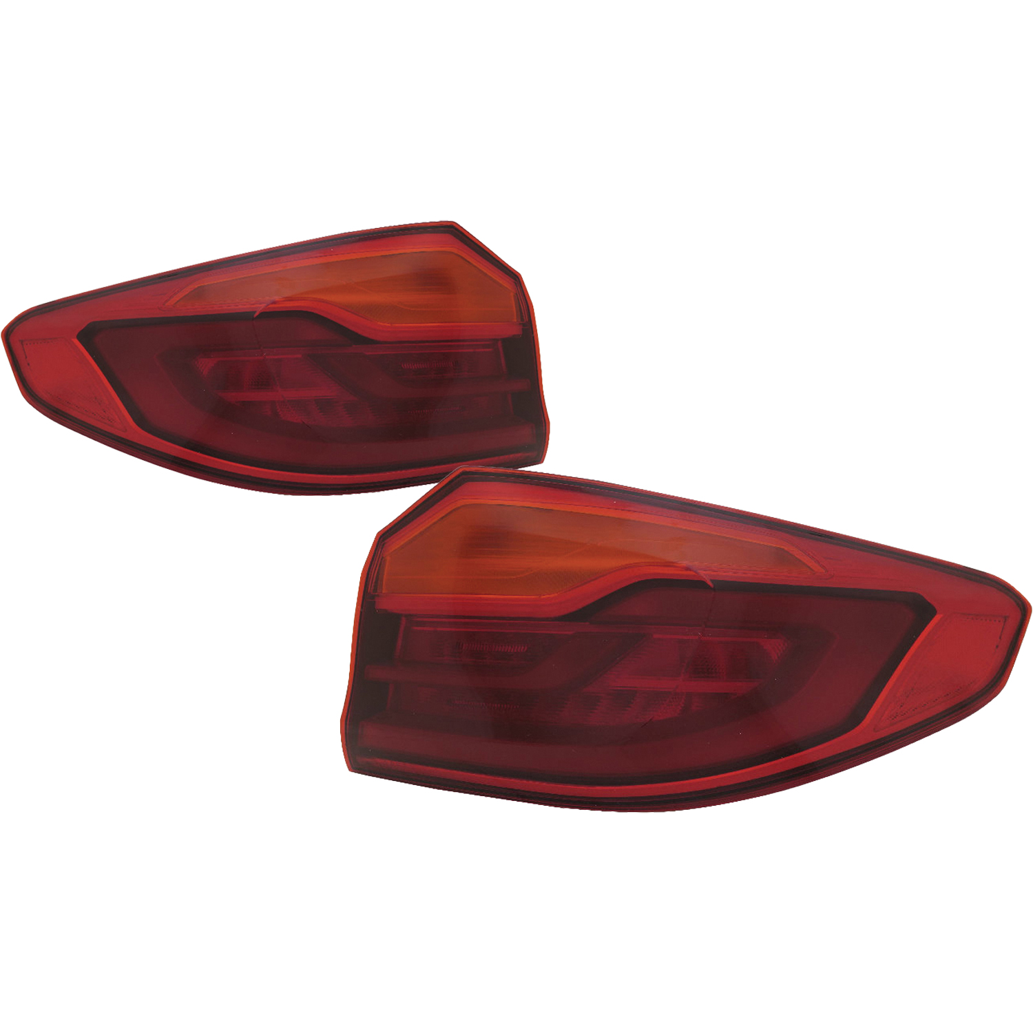Tail Light Set For 18-20 BMW 530e, 17-20 BMW 530i, 17-20 BMW 540i, 18-20 BMW M550i xDrive; CAPA Certified