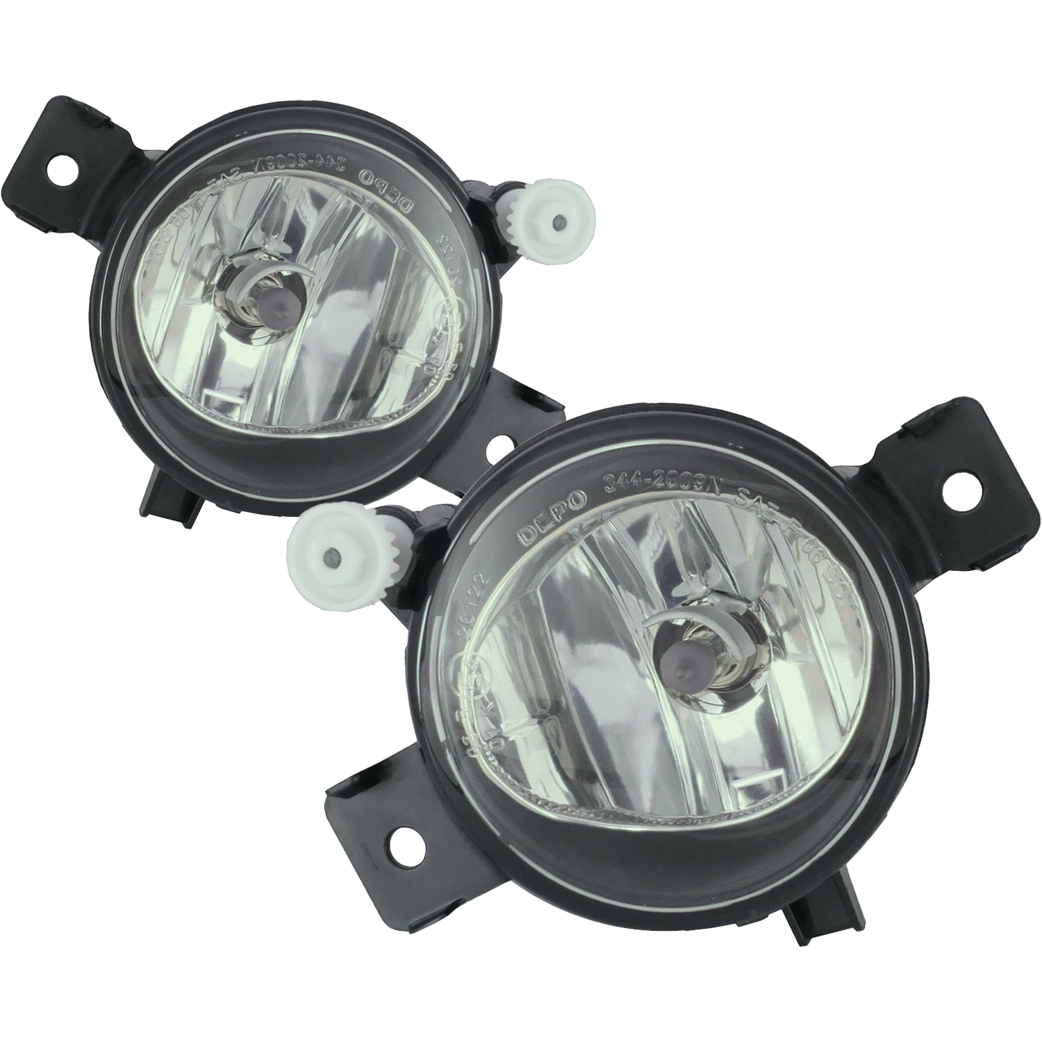 Fog Light Set For 11-13 BMW X5; CAPA Certified