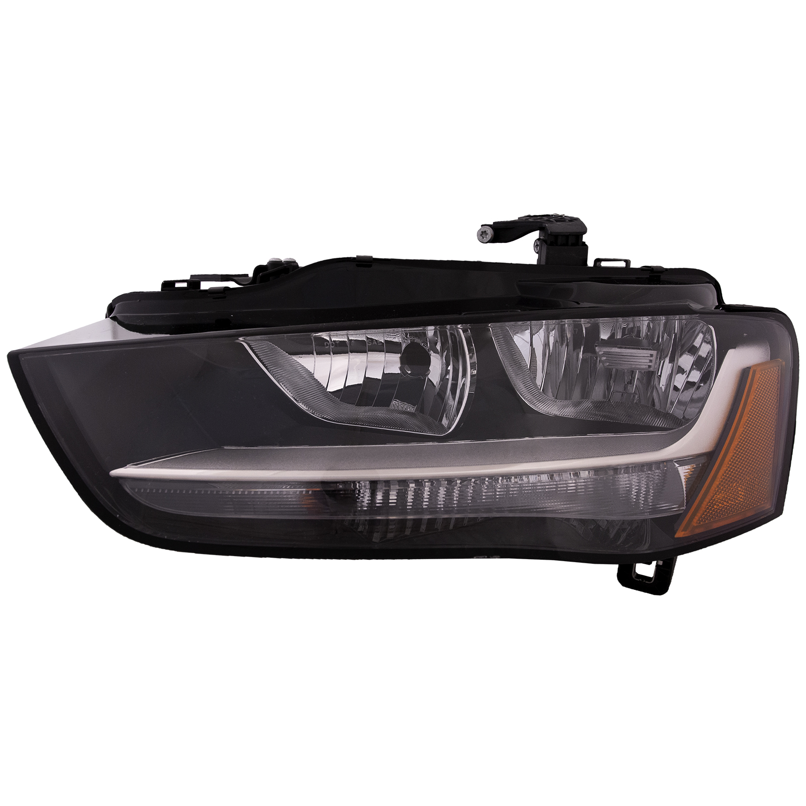 Left Driver Side Headlight For 12-16 Audi A4, 13-14 Audi allroad, 12-16 Audi S4; CAPA Certified
