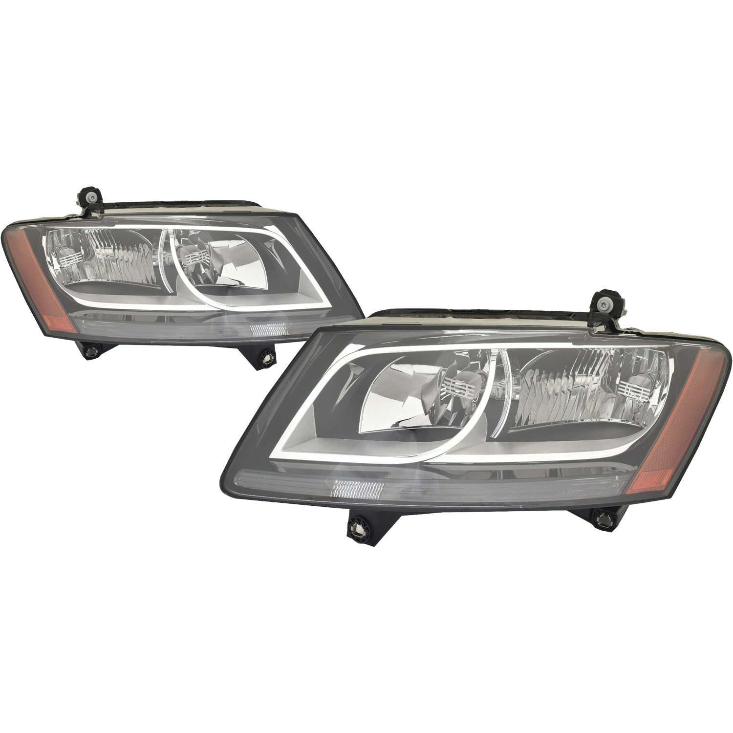 Headlight Set For 13-14 Audi Q5, 14 Audi SQ5; CAPA Certified