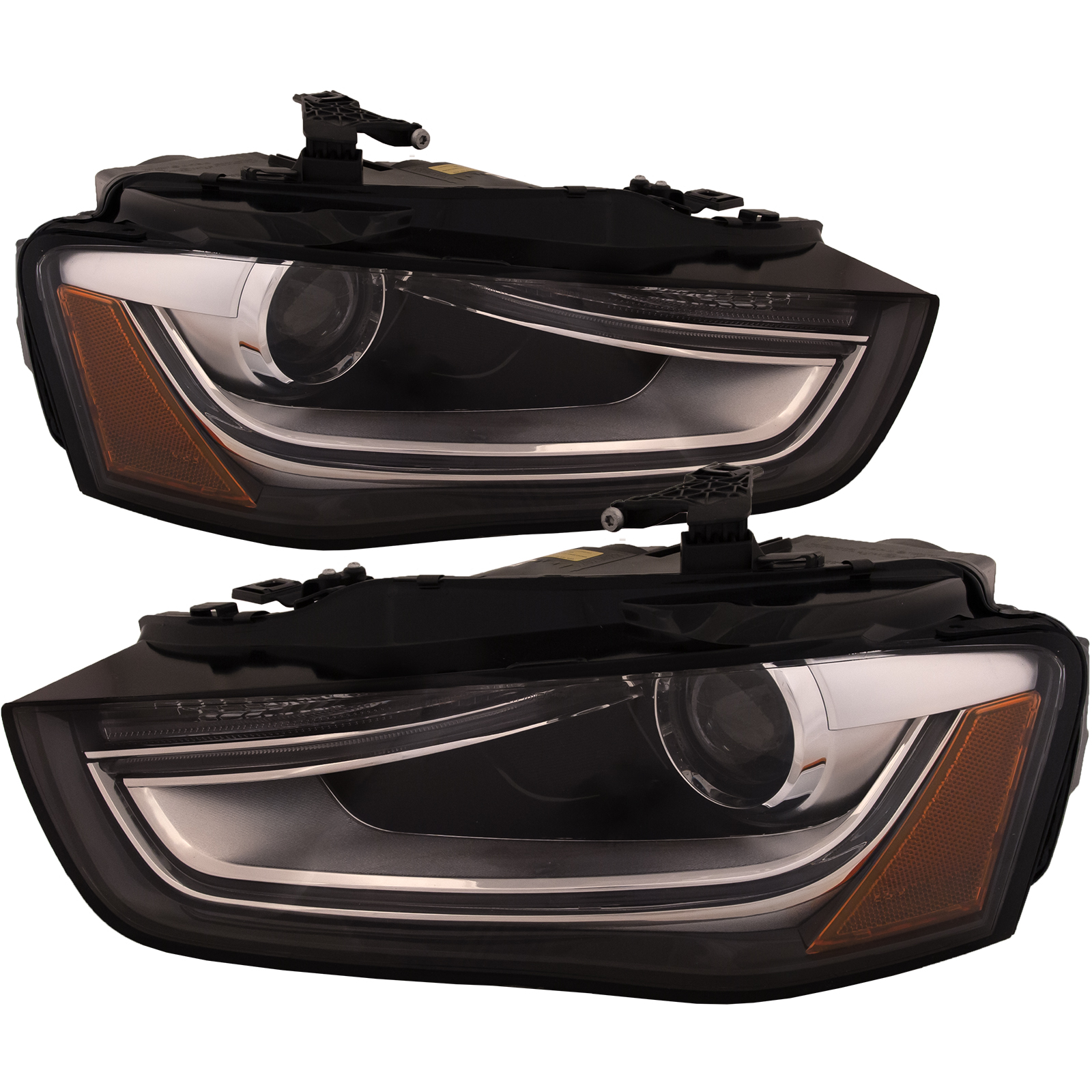 Headlight Set For 13-16 Audi A4 allroad, 12-16 Audi A4 Quattro, 13-16 Audi allroad, 12-16 Audi S4; CAPA Certified