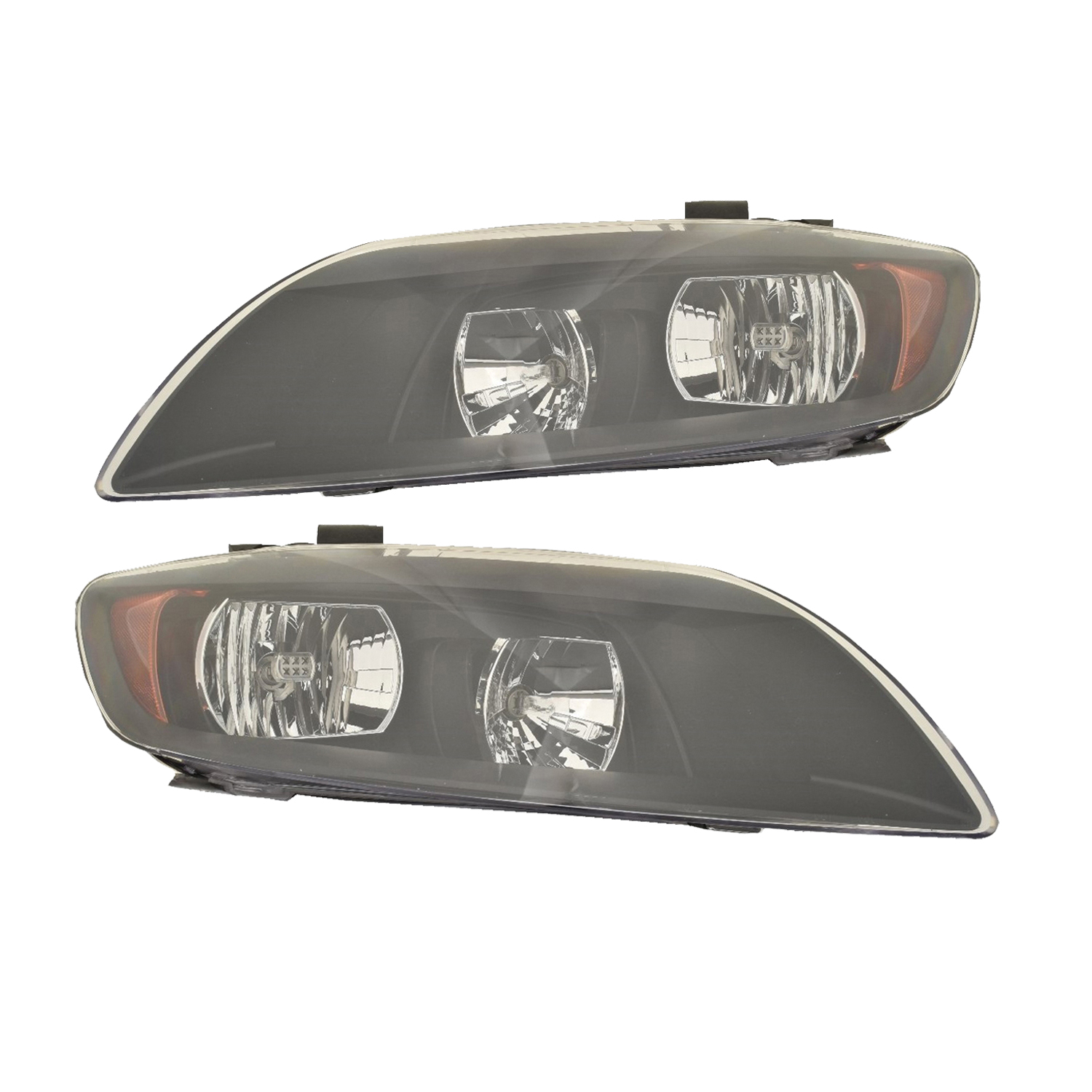 Headlight Set For 10-15 Audi Q7; CAPA Certified
