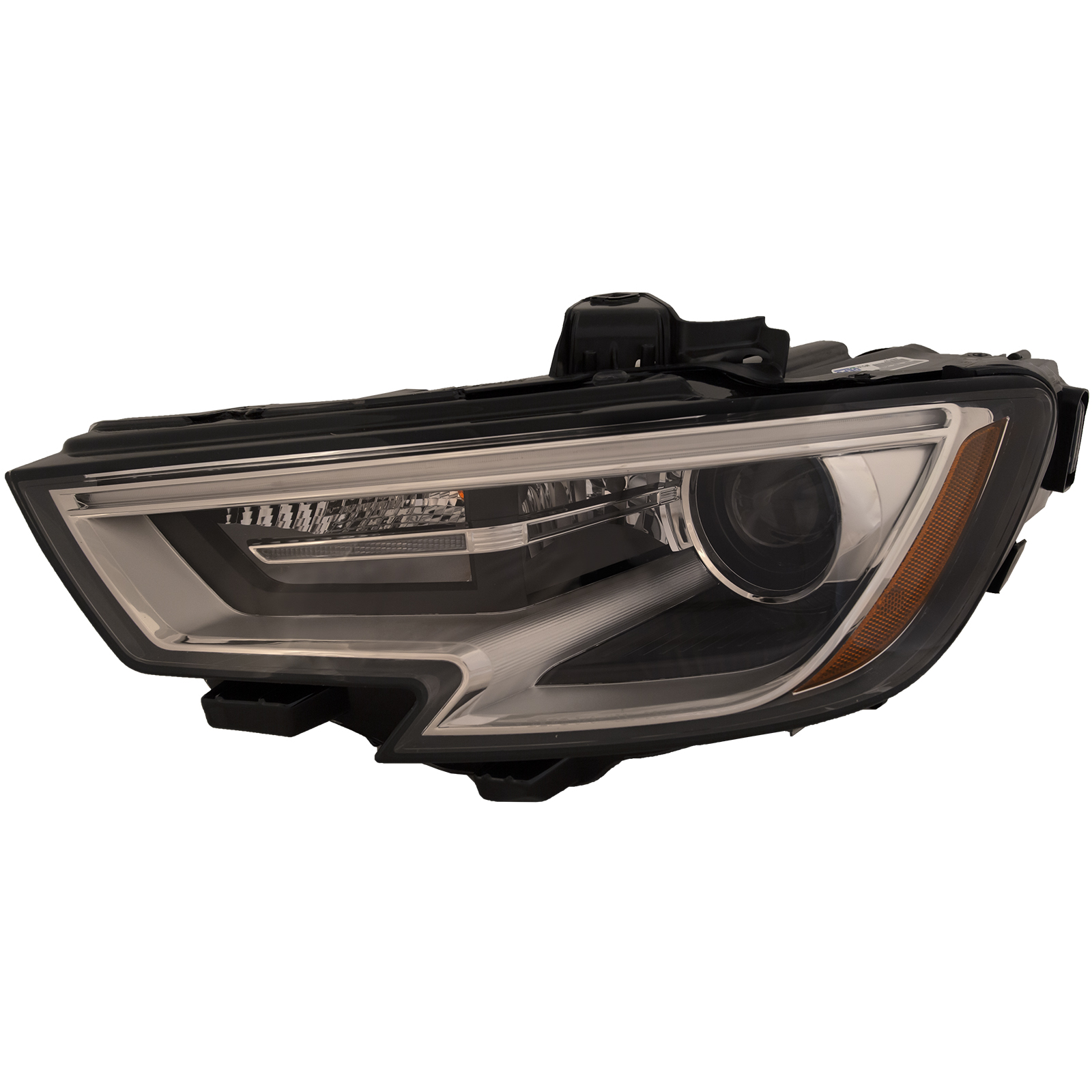 Left Driver Side Headlight For 17-20 Audi A3, 17-20 Audi S3; CAPA Certified