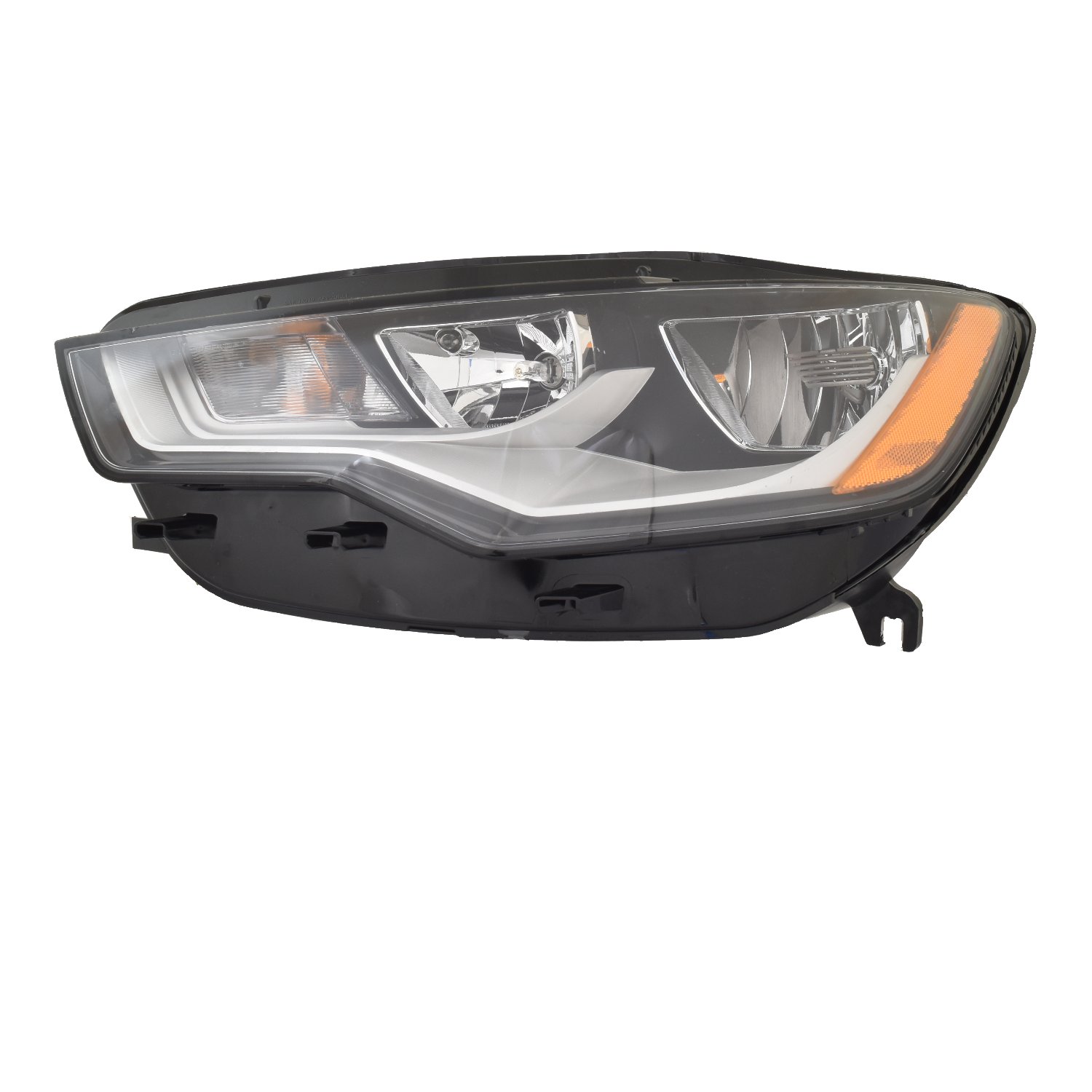 Left Driver Side Headlight For 12-18 Audi A6, 13-18 Audi S6; CAPA Certified