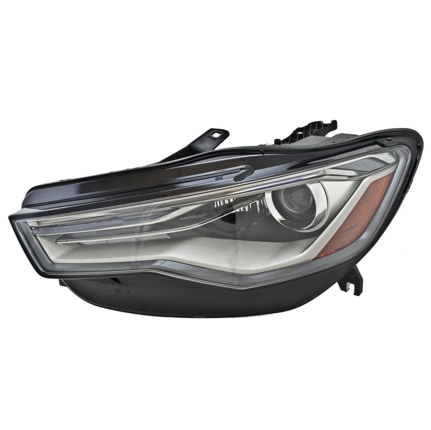 Left Driver Side Headlight For 16-18 Audi A6, 16-18 Audi S6; CAPA Certified