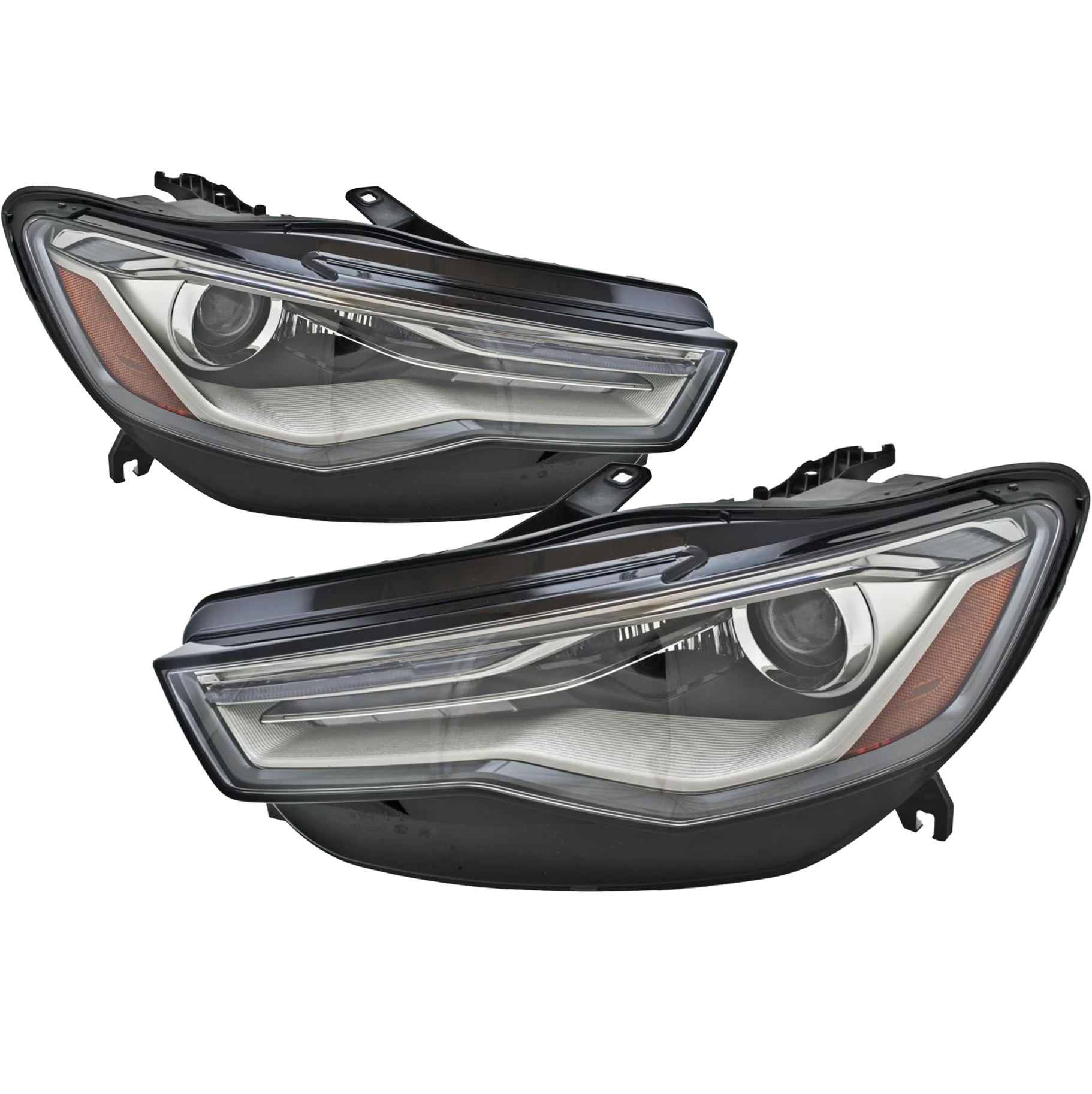 Headlight Set For 16-18 Audi A6, 16-18 Audi S6; CAPA Certified