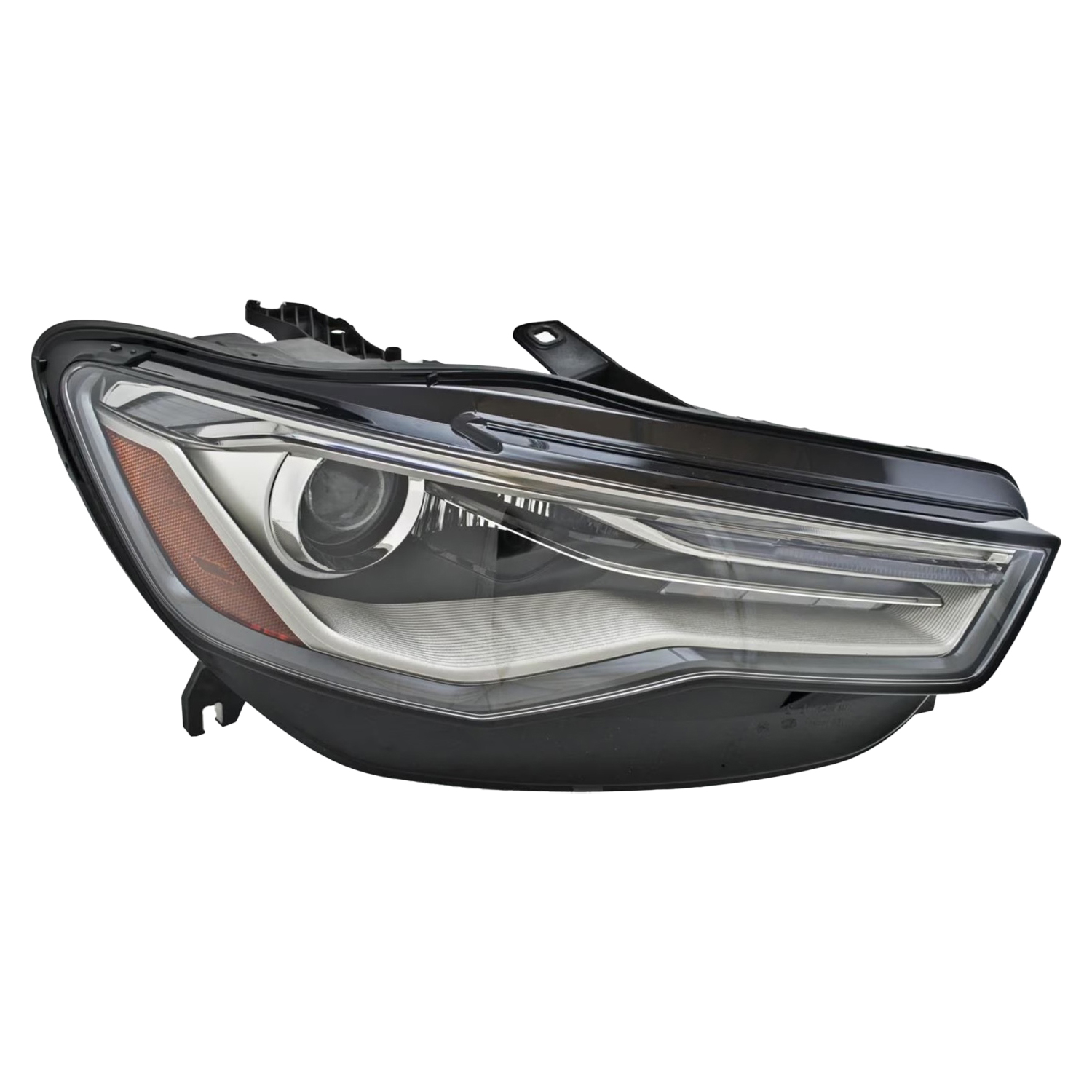Right Passenger Side Headlight For 16-18 Audi A6, 16-18 Audi S6; CAPA Certified