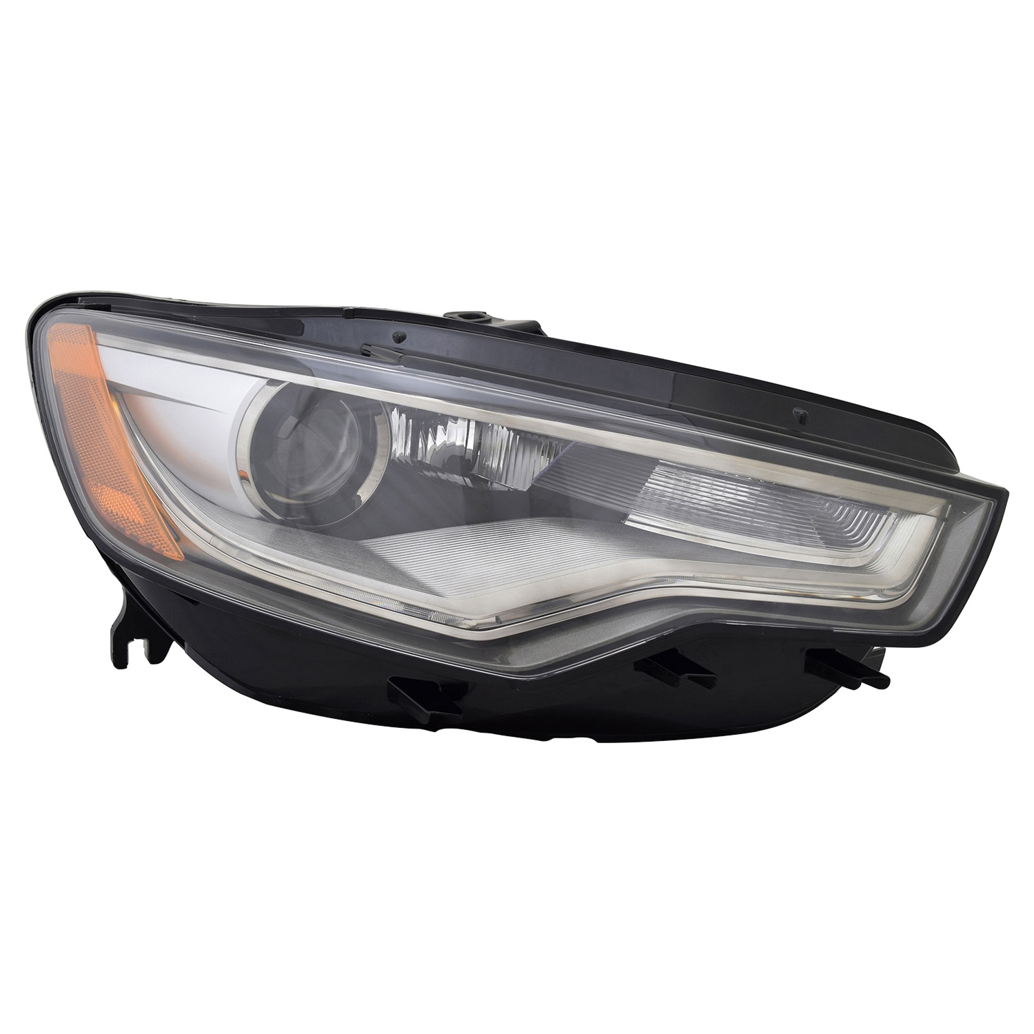 Right Passenger Side Headlight For 12-18 Audi A6, 13-18 Audi S6; CAPA Certified