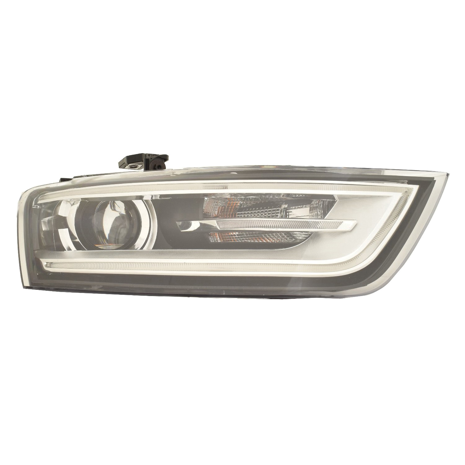 Right Passenger Side Headlight For 15 Audi Q3; CAPA Certified