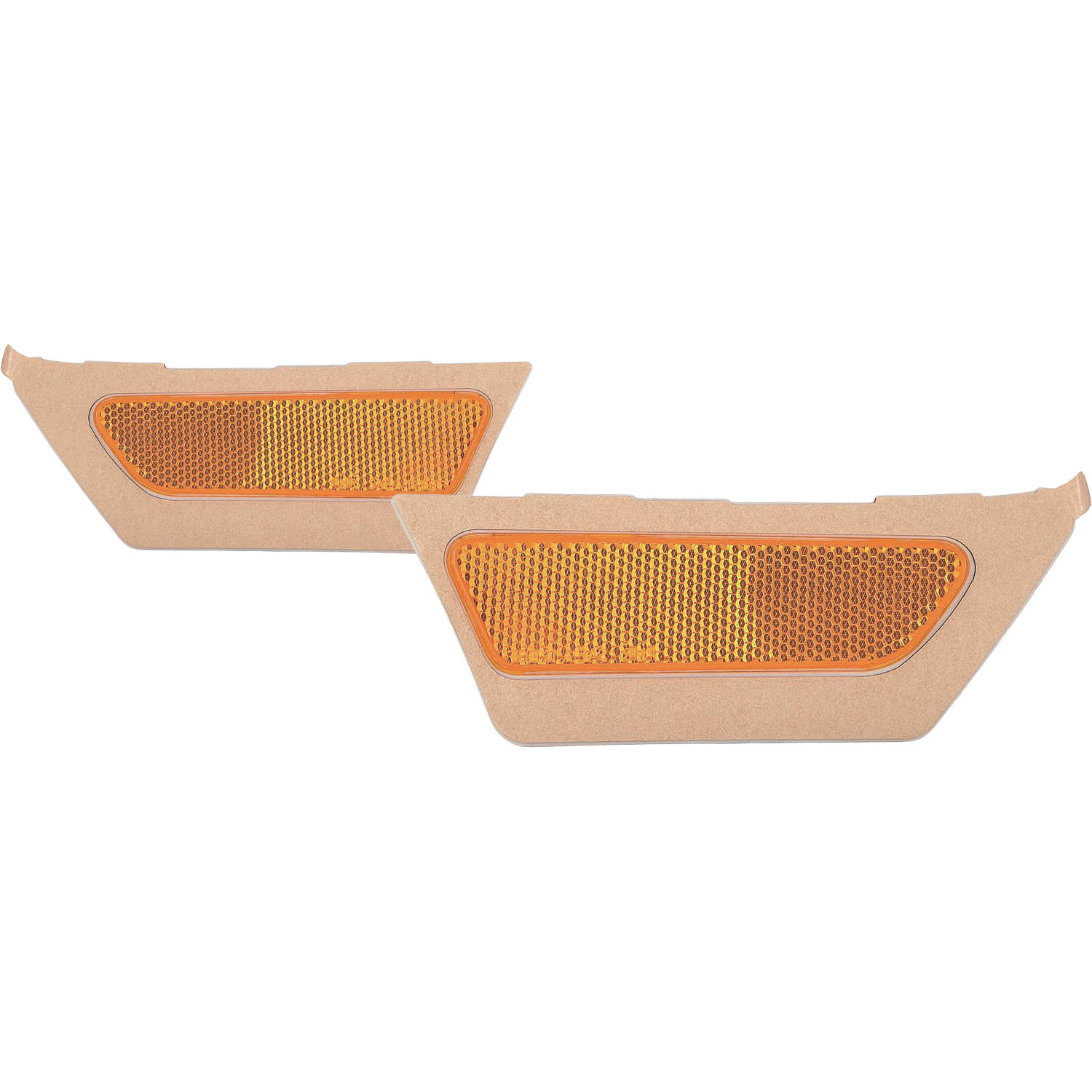 Side Marker Light Set For 17-19 Audi A4; CAPA Certified