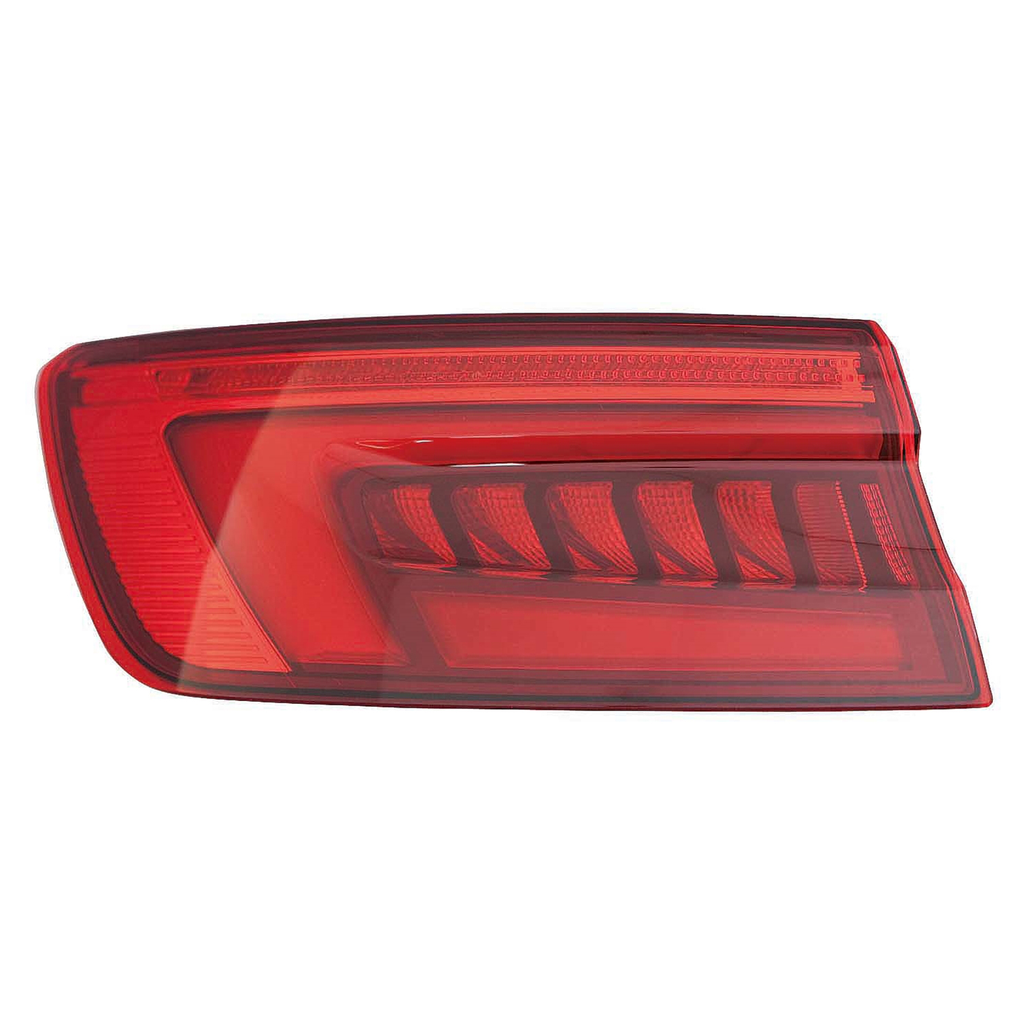 Left Driver Side Tail Light For 17-19 Audi A4; CAPA Certified