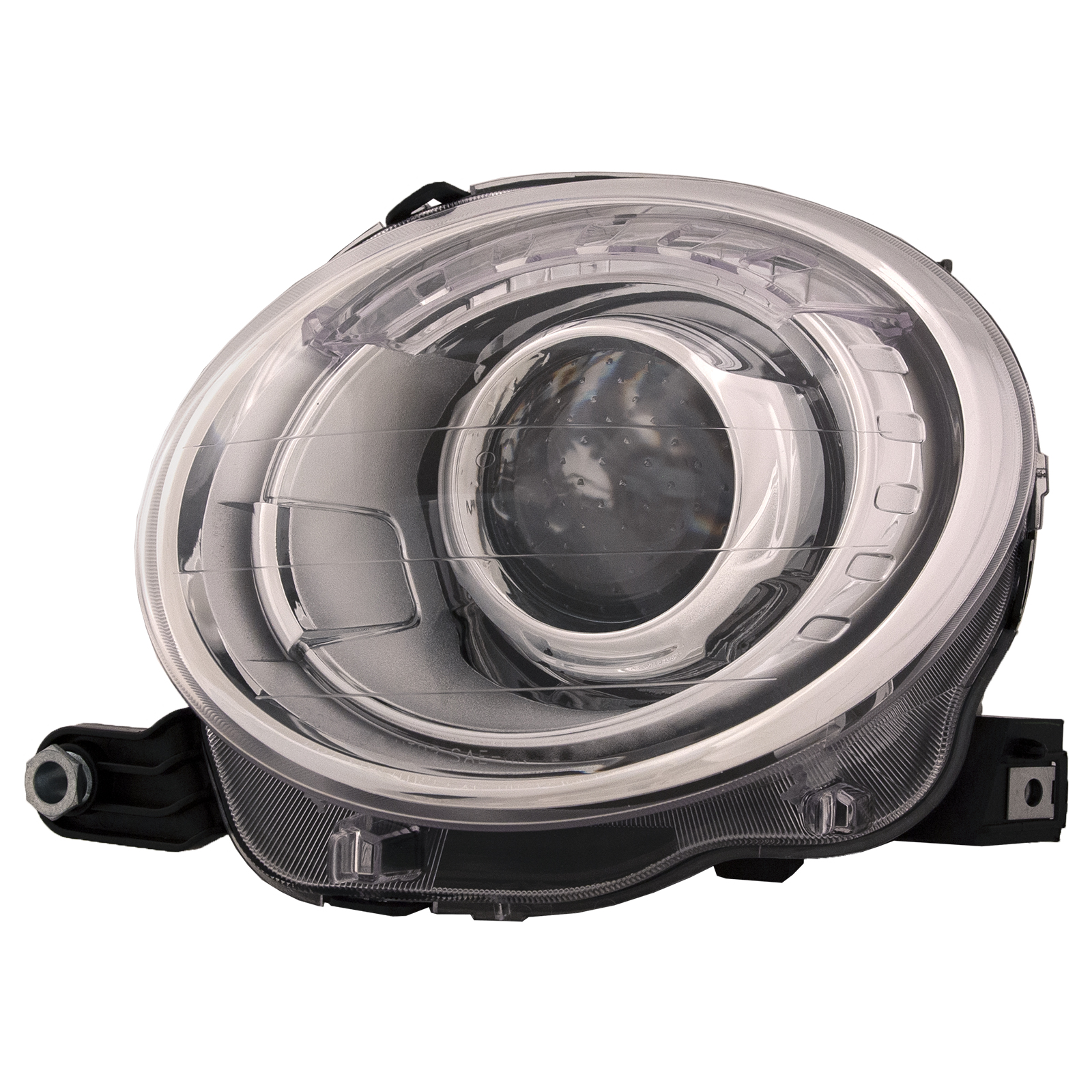 Left Driver Side Headlight For 12-18 Fiat 500