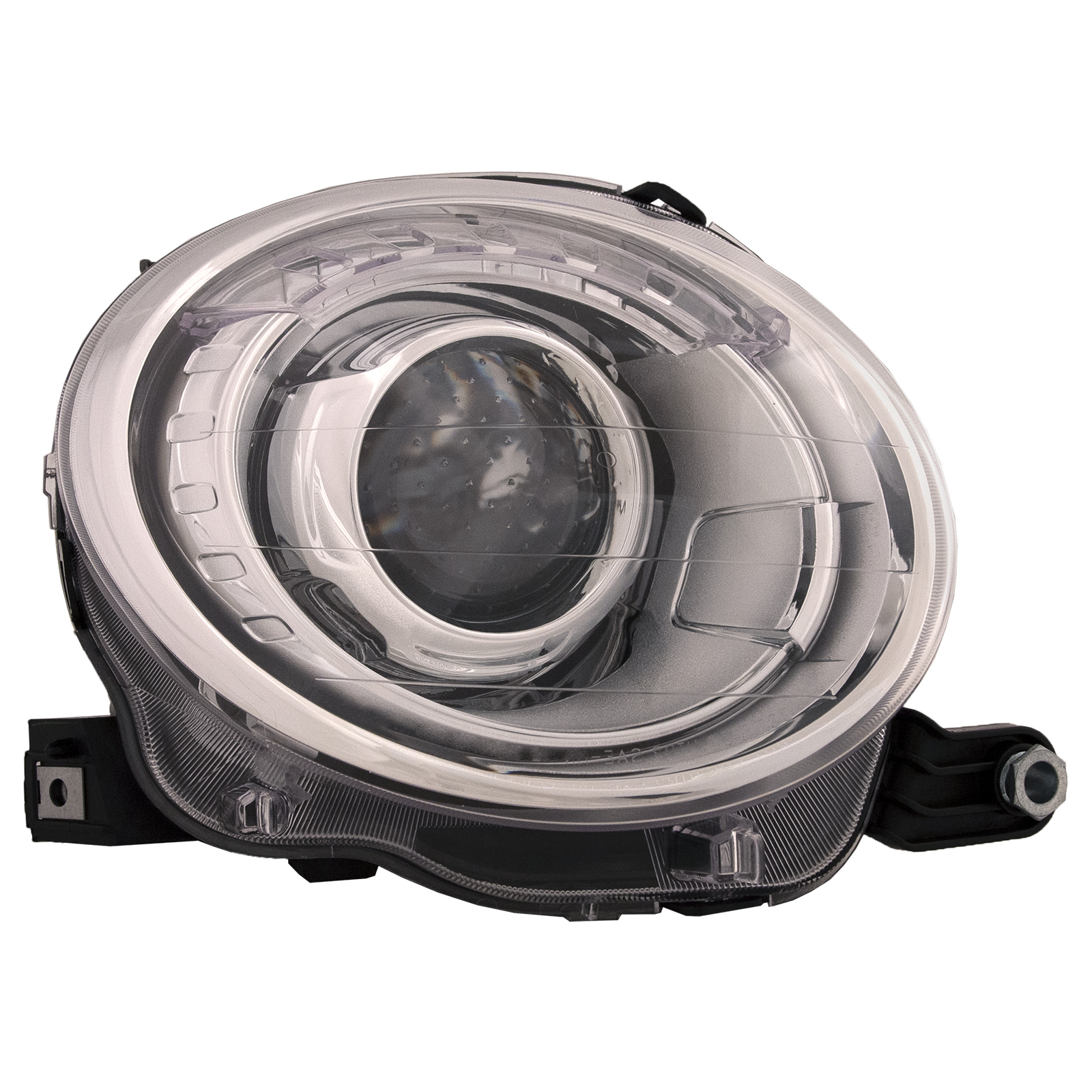 Right Passenger Side Headlight For 12-18 Fiat 500