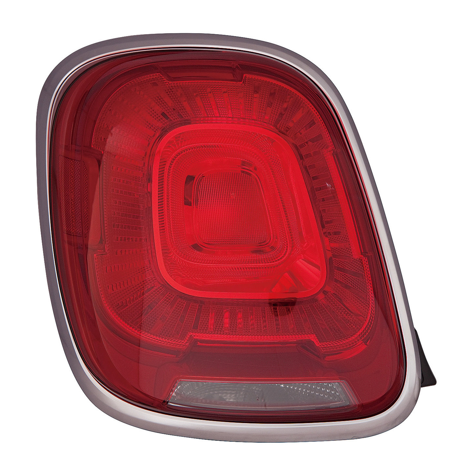 Left Driver Side Tail Light For 16-18 Fiat 500X; CAPA Certified