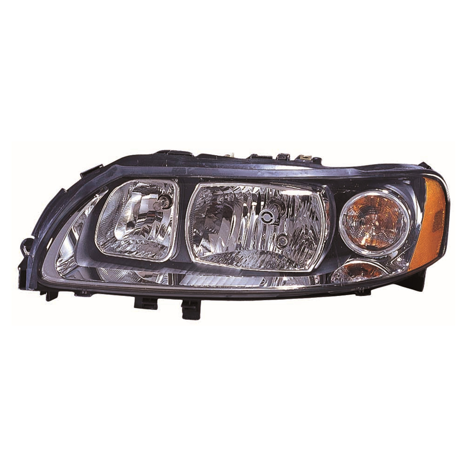 Left Driver Side Headlight For 05-09 Volvo S60; CAPA Certified
