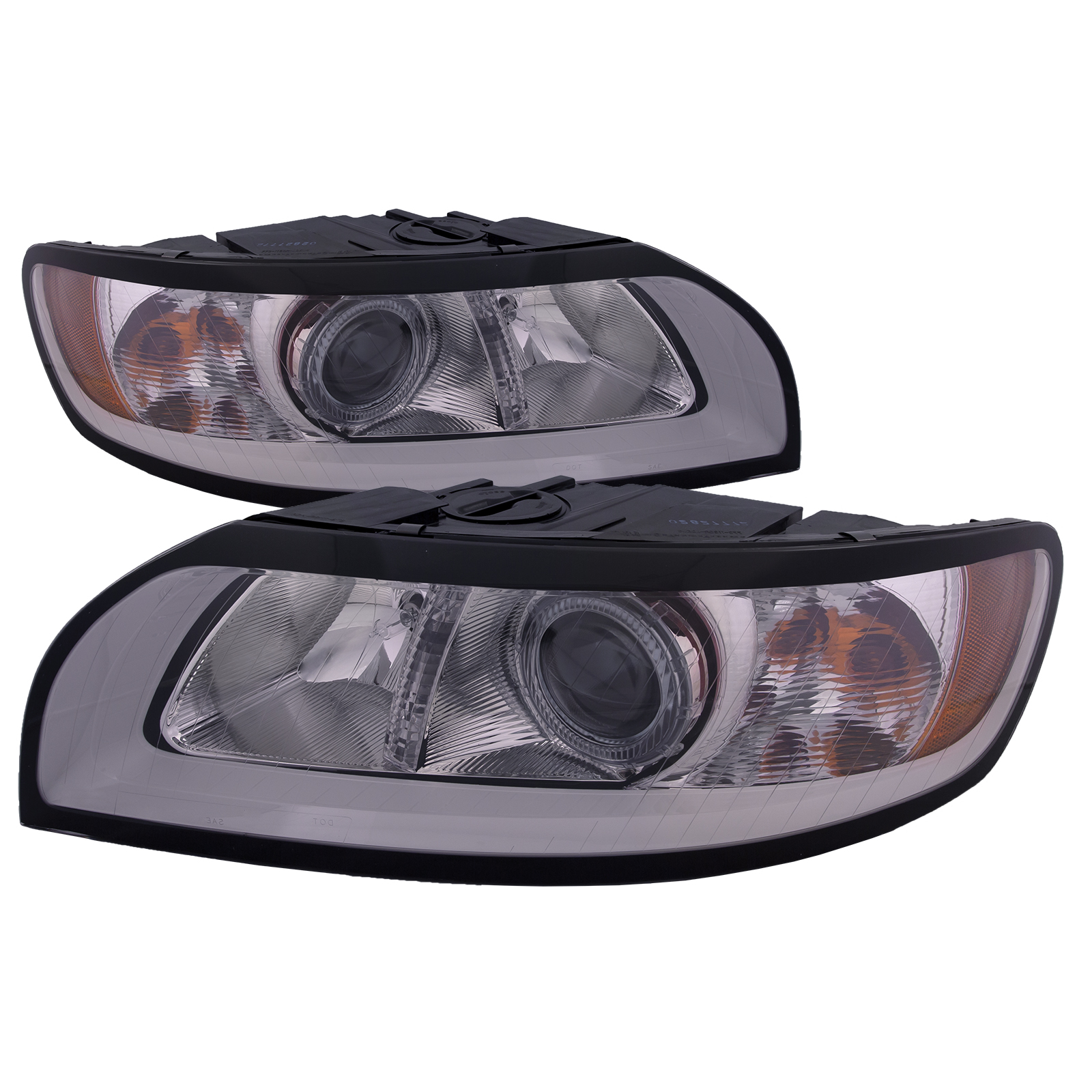 Headlight Set For 08-11 Volvo S40, 08-11 Volvo V50