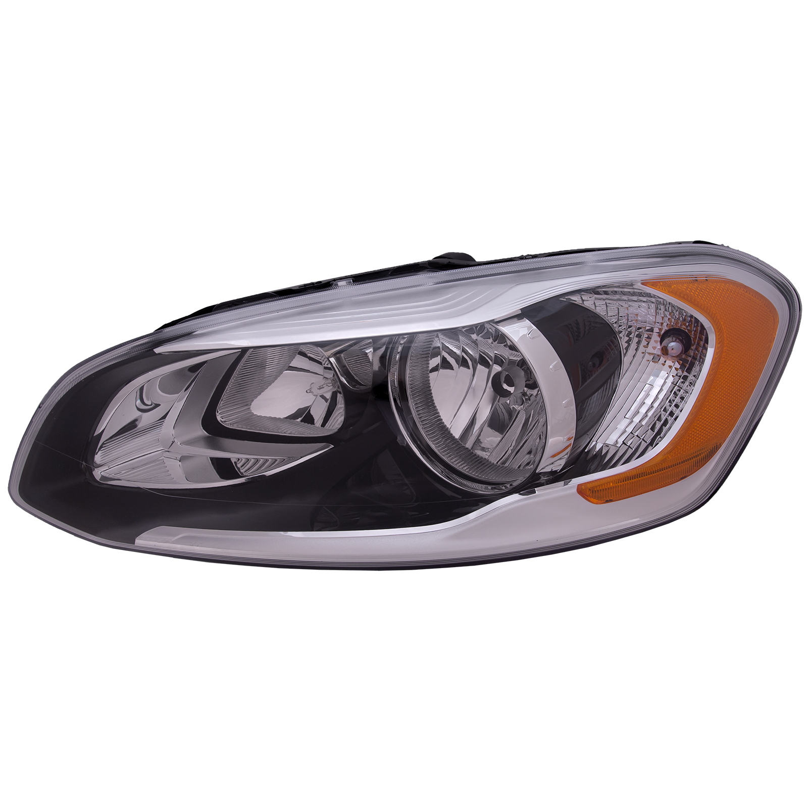 Left Driver Side Headlight For 14-17 Volvo XC60; CAPA Certified