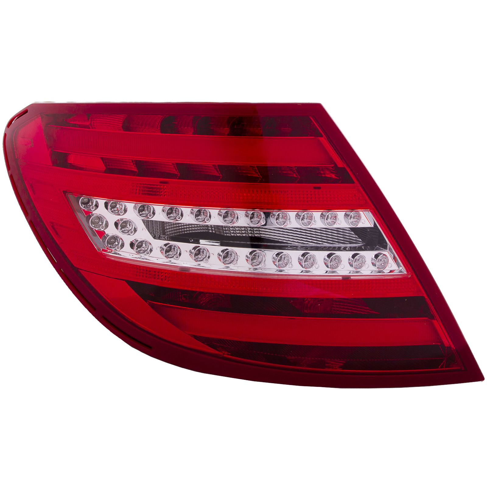 Left Driver Side Tail Light For 12-15 Mercedes-Benz C250, 12-15 Mercedes-Benz C350, 12-15 Mercedes-Benz C63 AMG