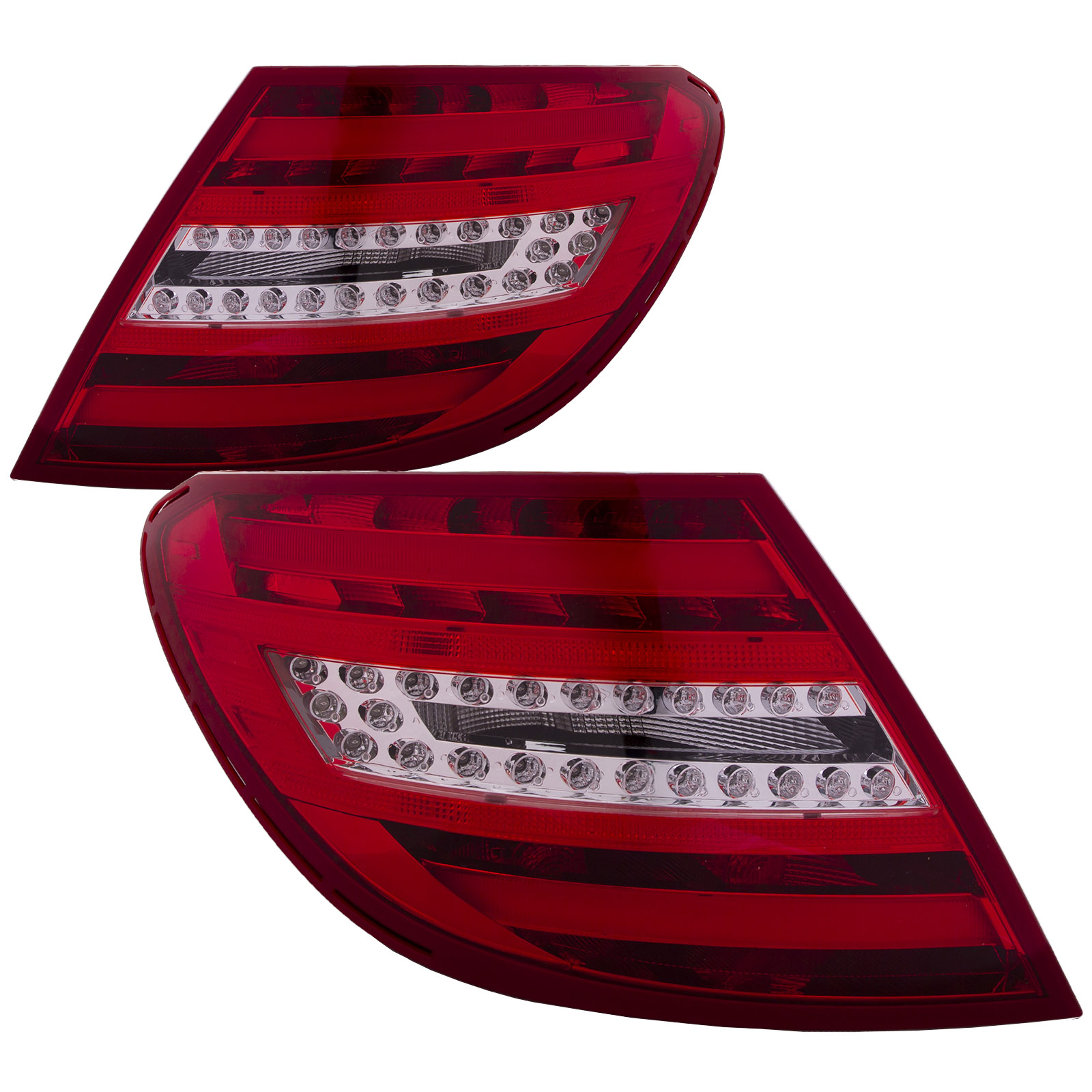 Tail Light Set For 12-15 Mercedes-Benz C250, 12-15 Mercedes-Benz C350, 12-15 Mercedes-Benz C63 AMG