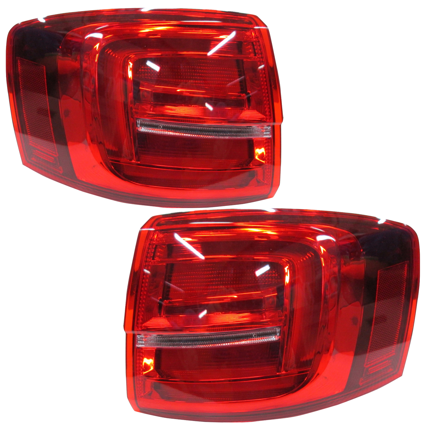 Tail Light Set For 15-18 Volkswagen Jetta; CAPA Certified
