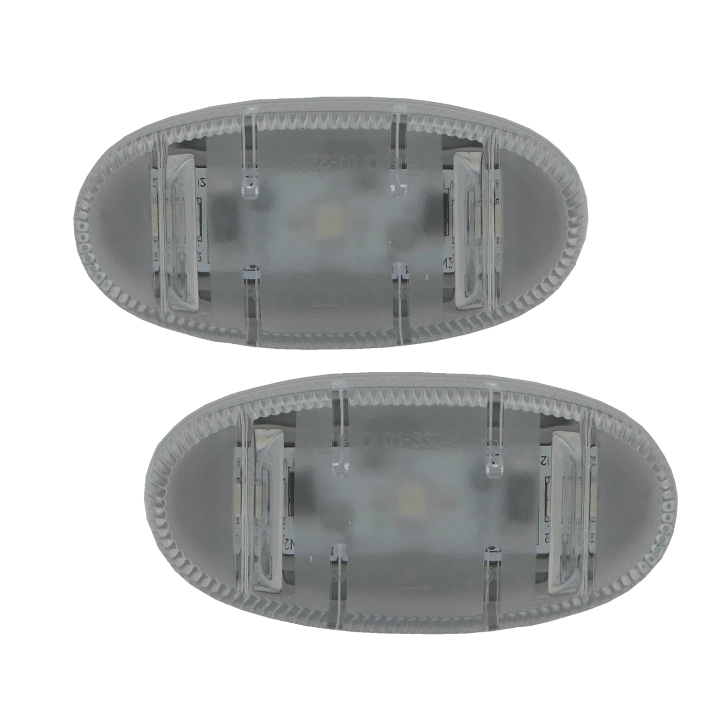 Side Marker Light Set For 20-22 Ford F-250 Super Duty, 20-22 Ford F-350 Super Duty; CAPA Certified