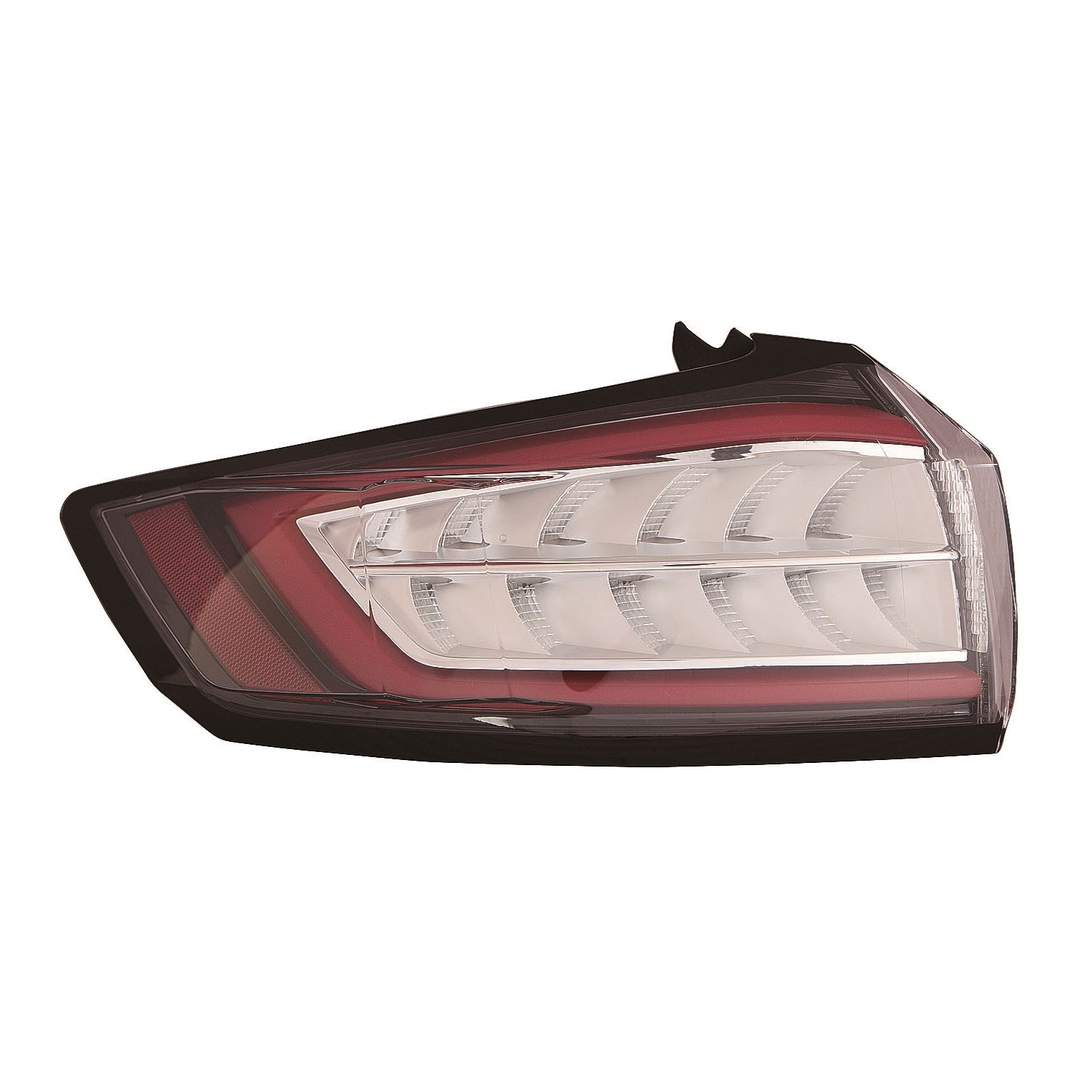 Left Driver Side Tail Light For 15-18 Ford Edge; CAPA Certified
