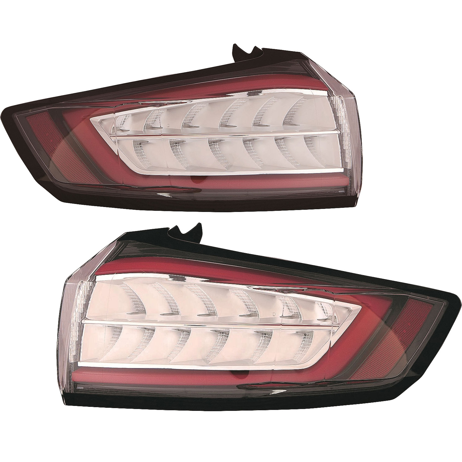 Tail Light Set For 15-18 Ford Edge; CAPA Certified