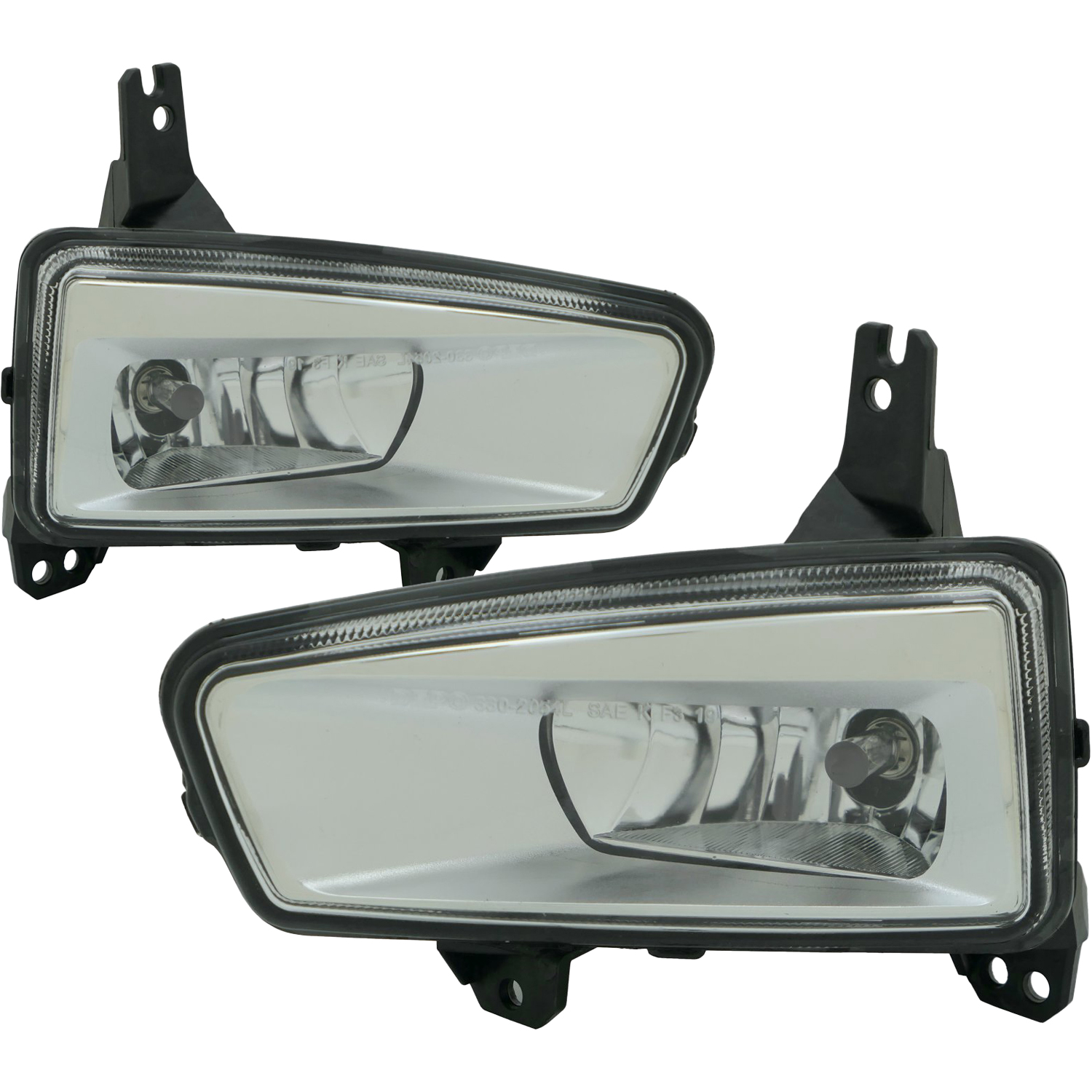 Fog Light Set For 19-20 Ford Fusion; CAPA Certified