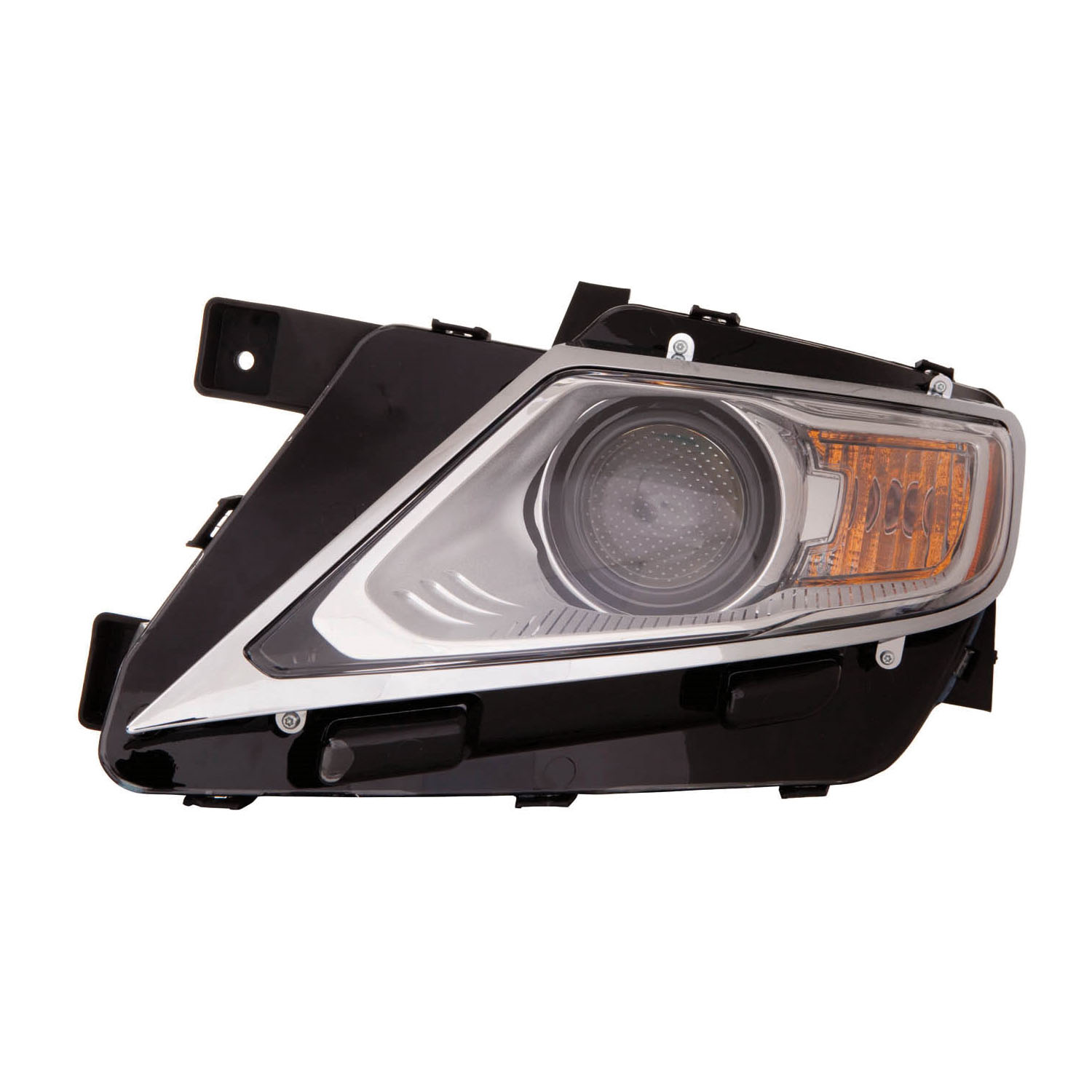 Left Driver Side Headlight For 11-15 Lincoln MKX; CAPA Certified