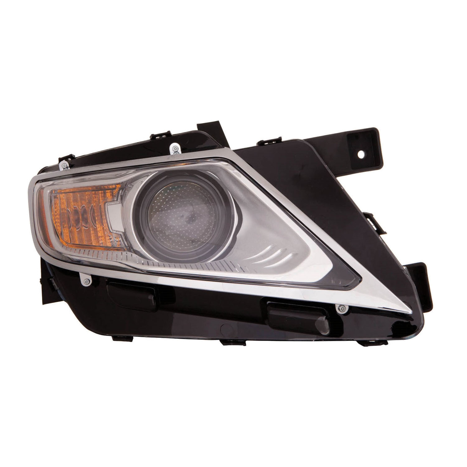 Right Passenger Side Headlight For 11-15 Lincoln MKX; CAPA Certified