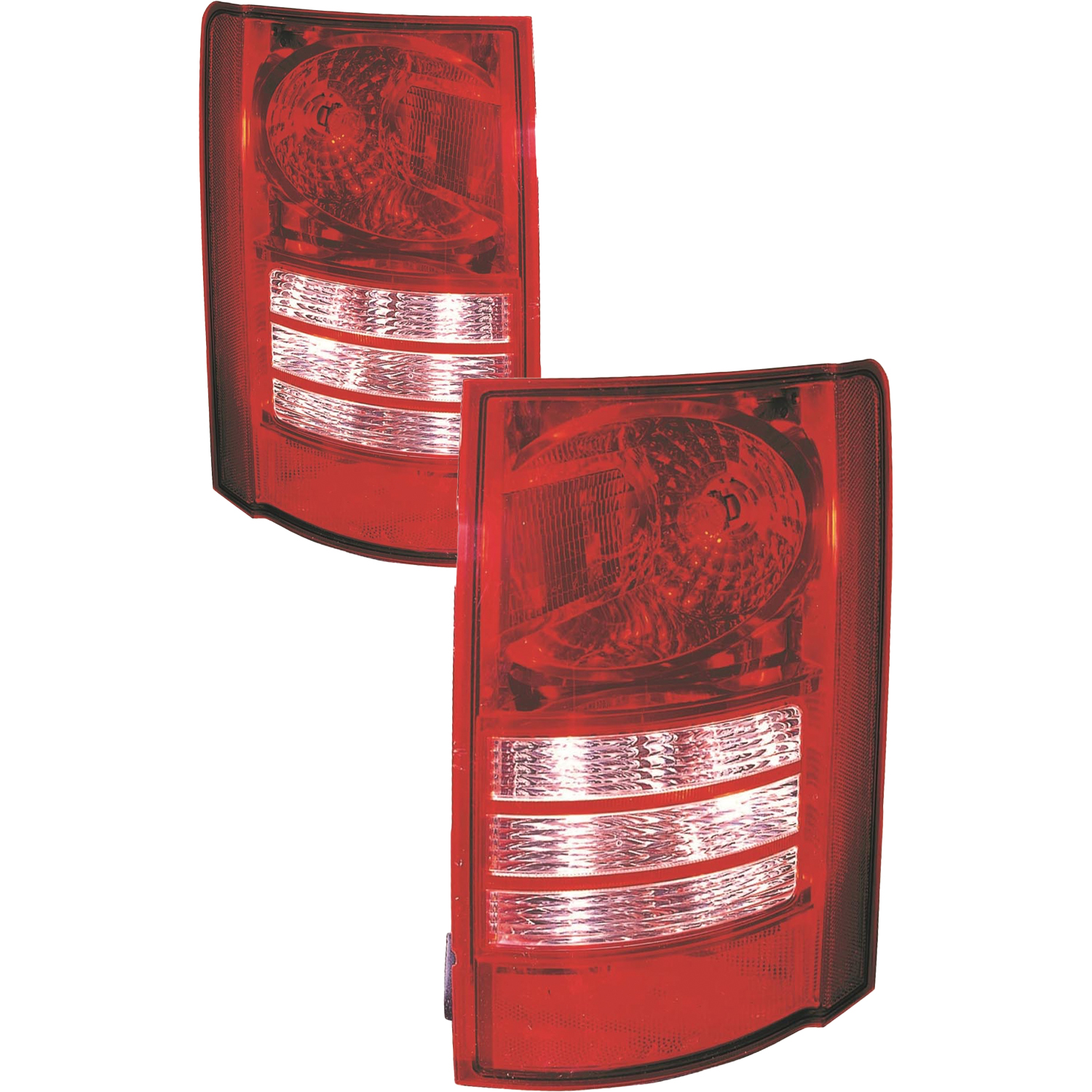 Tail Light Set For 08-10 Chrysler Town & Country; CAPA Certified