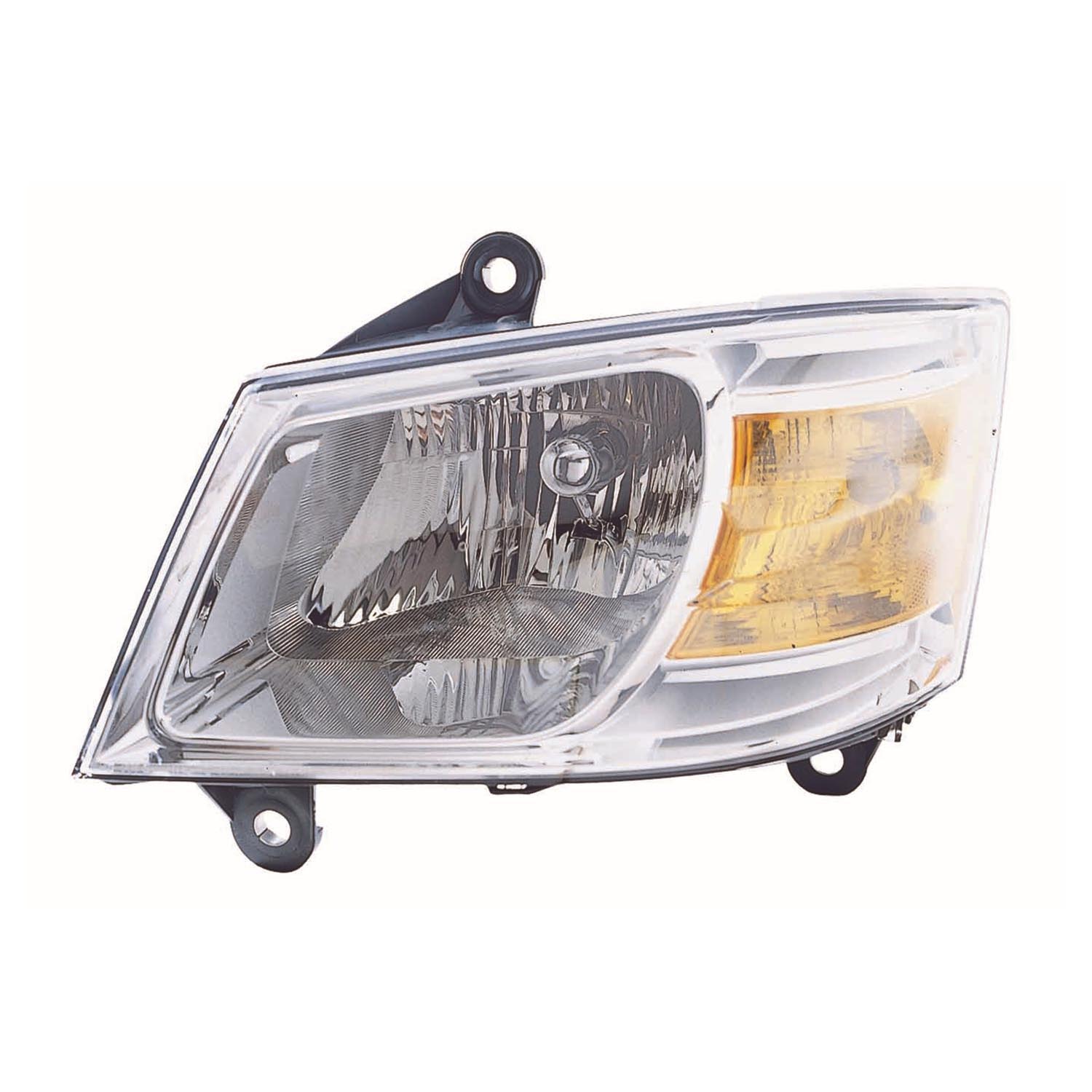 Left Driver Side Headlight For 08-10 Dodge Grand Caravan; CAPA Certified