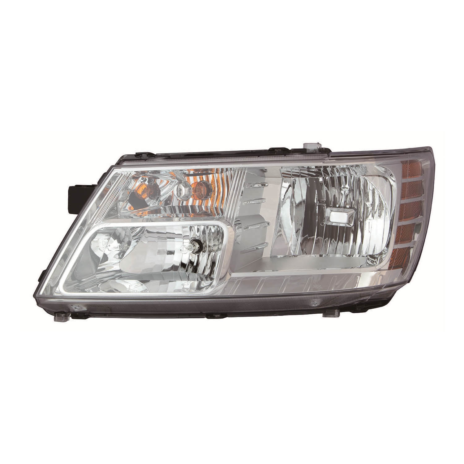 Left Driver Side Headlight For 09-20 Dodge Journey; CAPA Certified