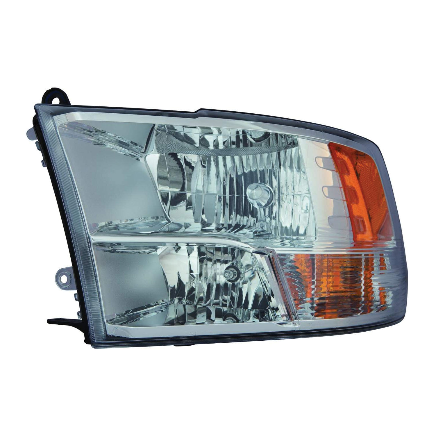 Left Driver Side Headlight For 13-18 Ram 1500, 19-24 Ram 1500 Classic, 13-18 Ram 2500, 13-18 Ram 3500; CAPA Certified