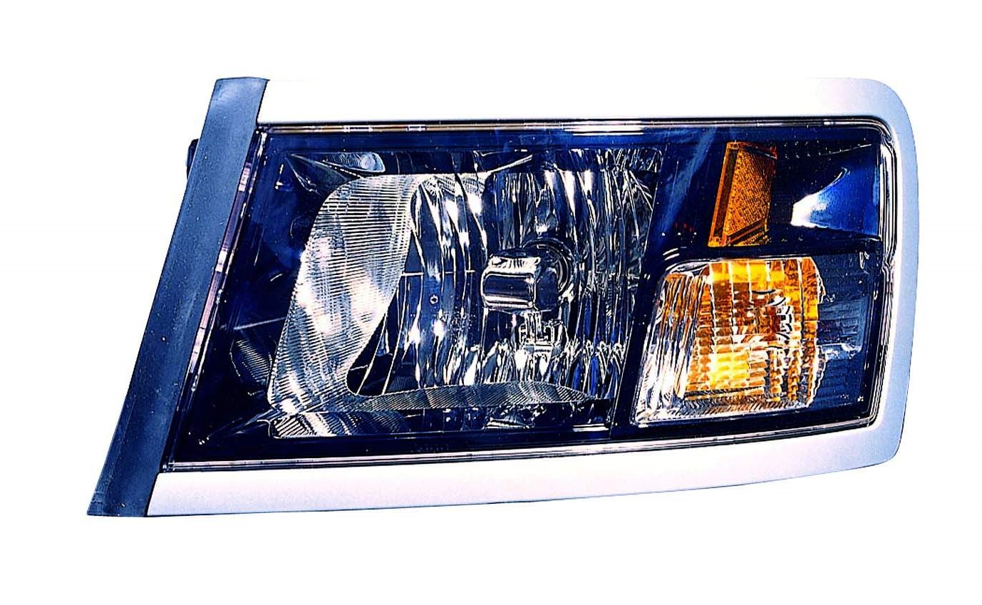 Left Driver Side Headlight For 08-10 Dodge Dakota, 11 Ram Dakota; CAPA Certified
