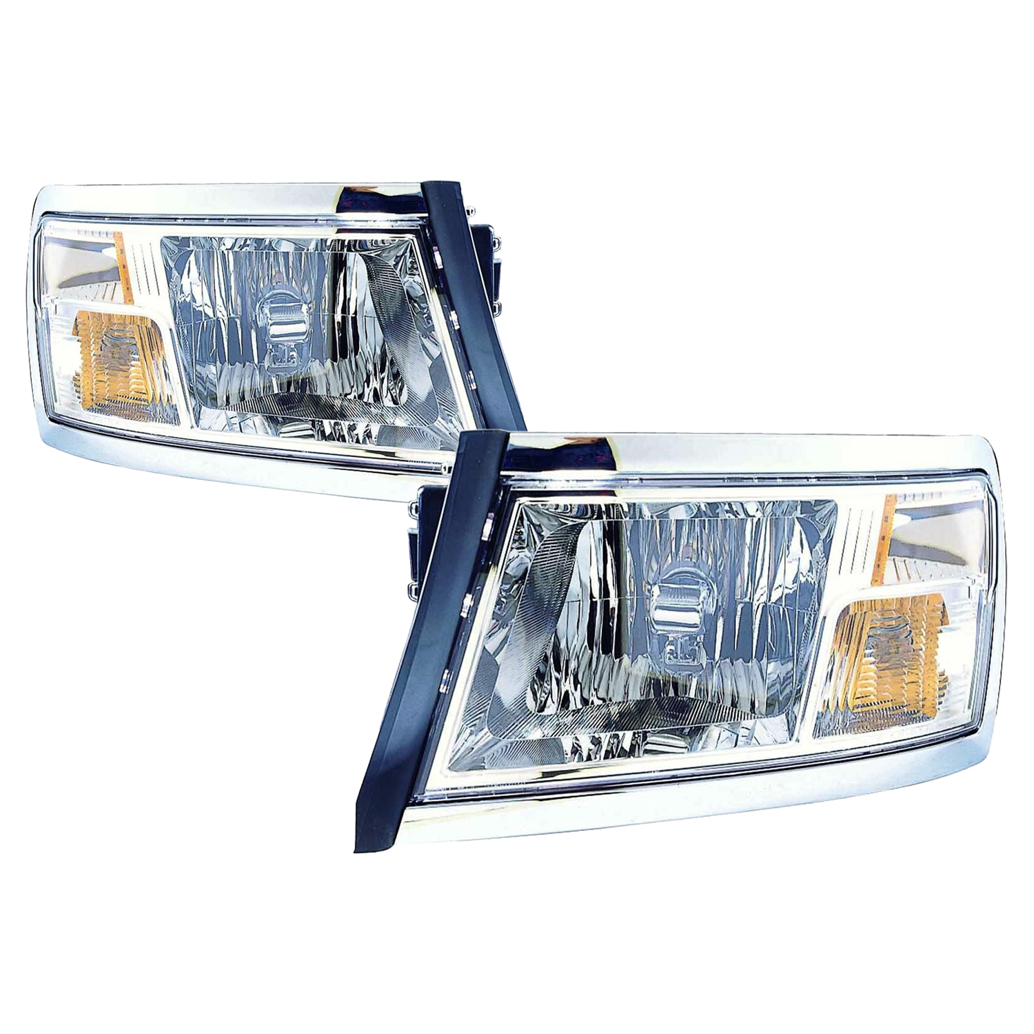 Headlight Set For 08-10 Dodge Dakota, 11 Ram Dakota; CAPA Certified