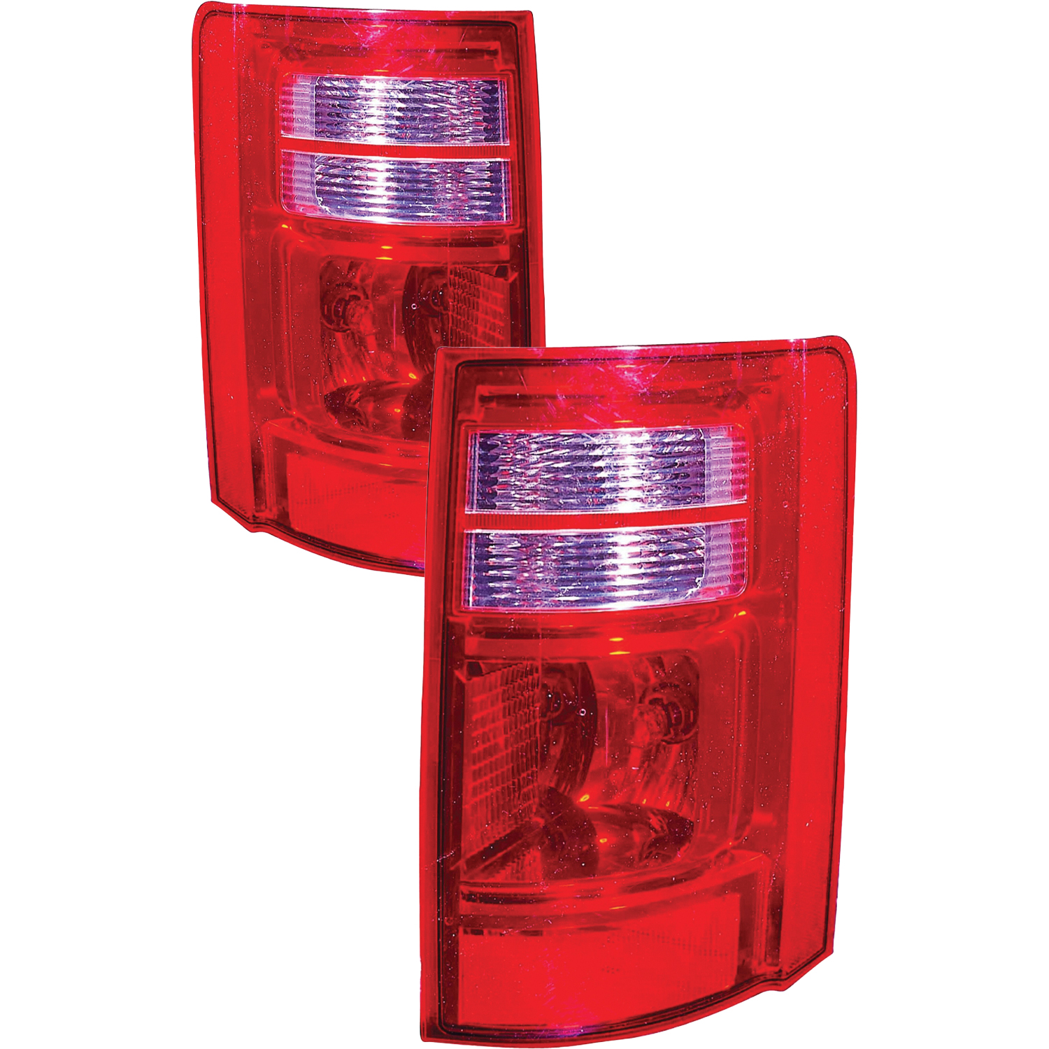 Tail Light Set For 08-10 Dodge Grand Caravan; CAPA Certified