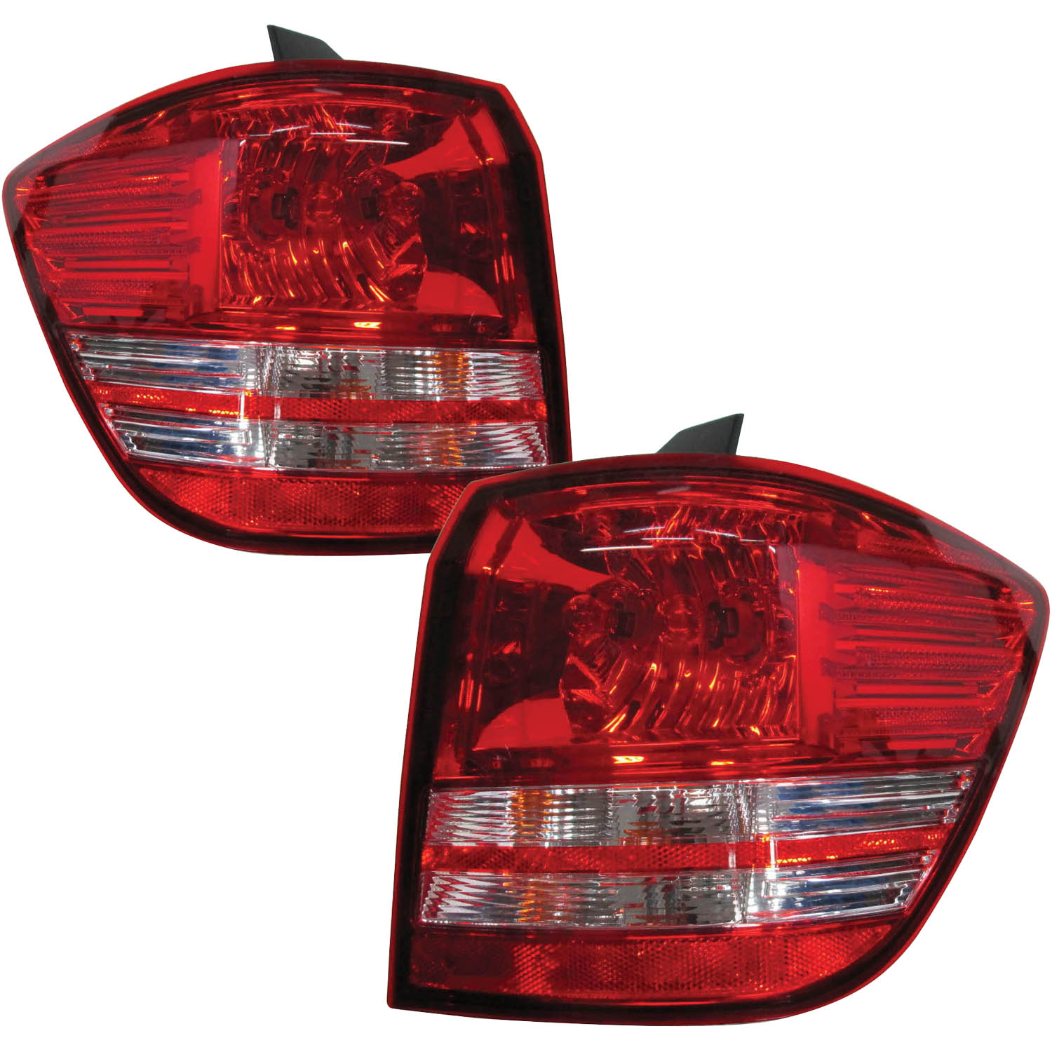 Tail Light Set For 09-10 Dodge Journey; CAPA Certified